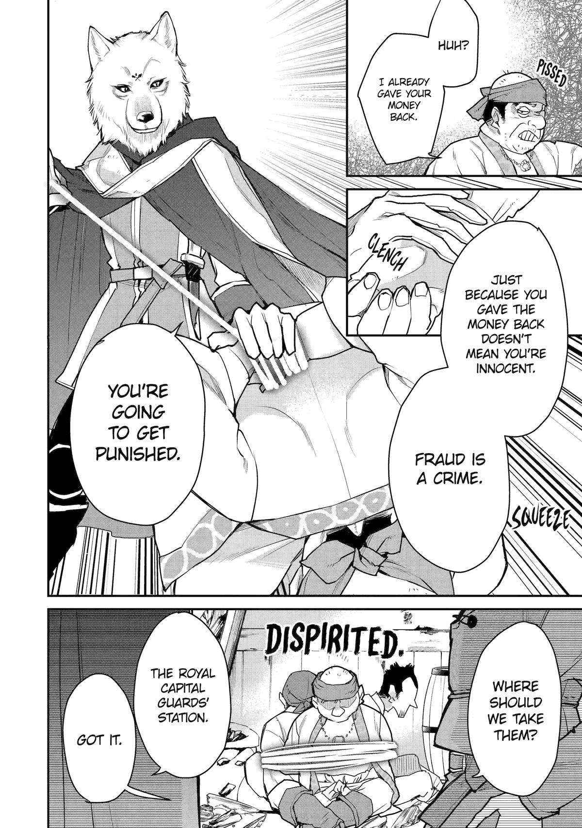 I Used to be the Strongest Sorcerer. Then I Took an Arrow in the Knee and Became a Village Guard Chapter 24 - Page 37 in English