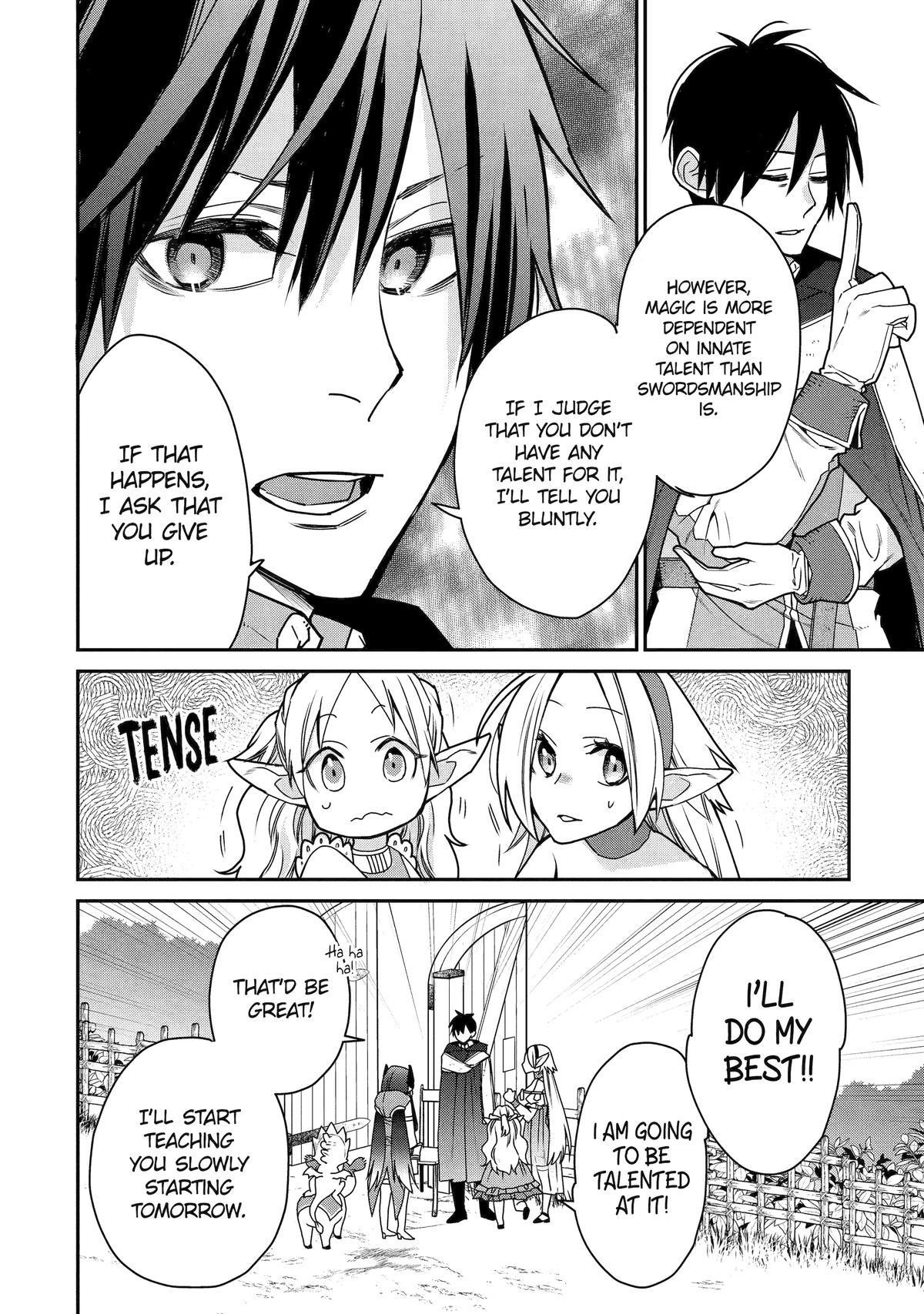 I Used to be the Strongest Sorcerer. Then I Took an Arrow in the Knee and Became a Village Guard Chapter 35 - Page 12 in English
