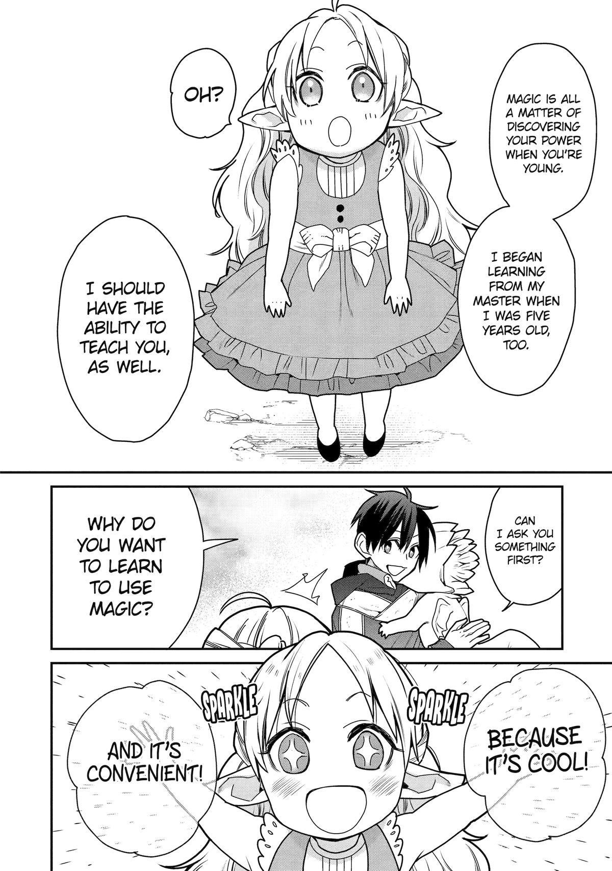 I Used to be the Strongest Sorcerer. Then I Took an Arrow in the Knee and Became a Village Guard Chapter 35 - Page 4 in English