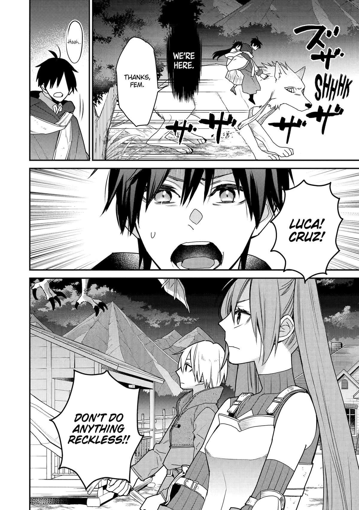 I Used to be the Strongest Sorcerer. Then I Took an Arrow in the Knee and Became a Village Guard Chapter 37 - Page 4 in English