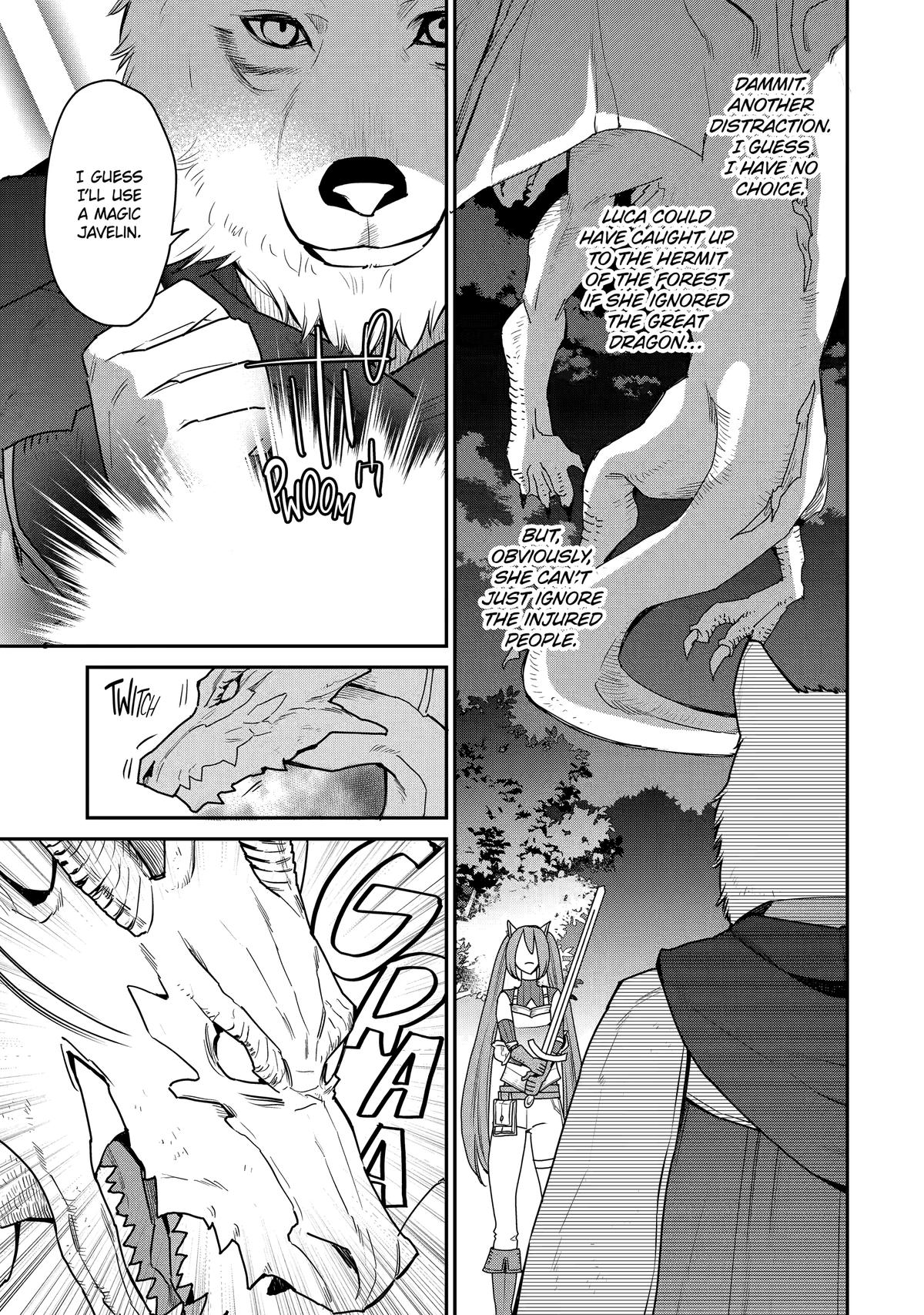 I Used to be the Strongest Sorcerer. Then I Took an Arrow in the Knee and Became a Village Guard Chapter 42 - Page 12 in English