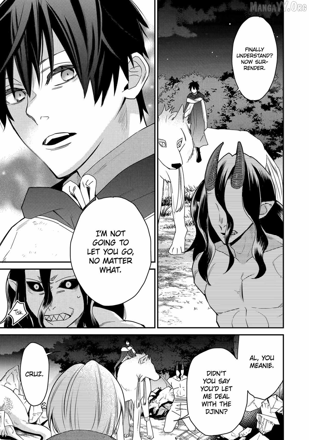I Used to be the Strongest Sorcerer. Then I Took an Arrow in the Knee and Became a Village Guard Chapter 45 - Page 33 in English