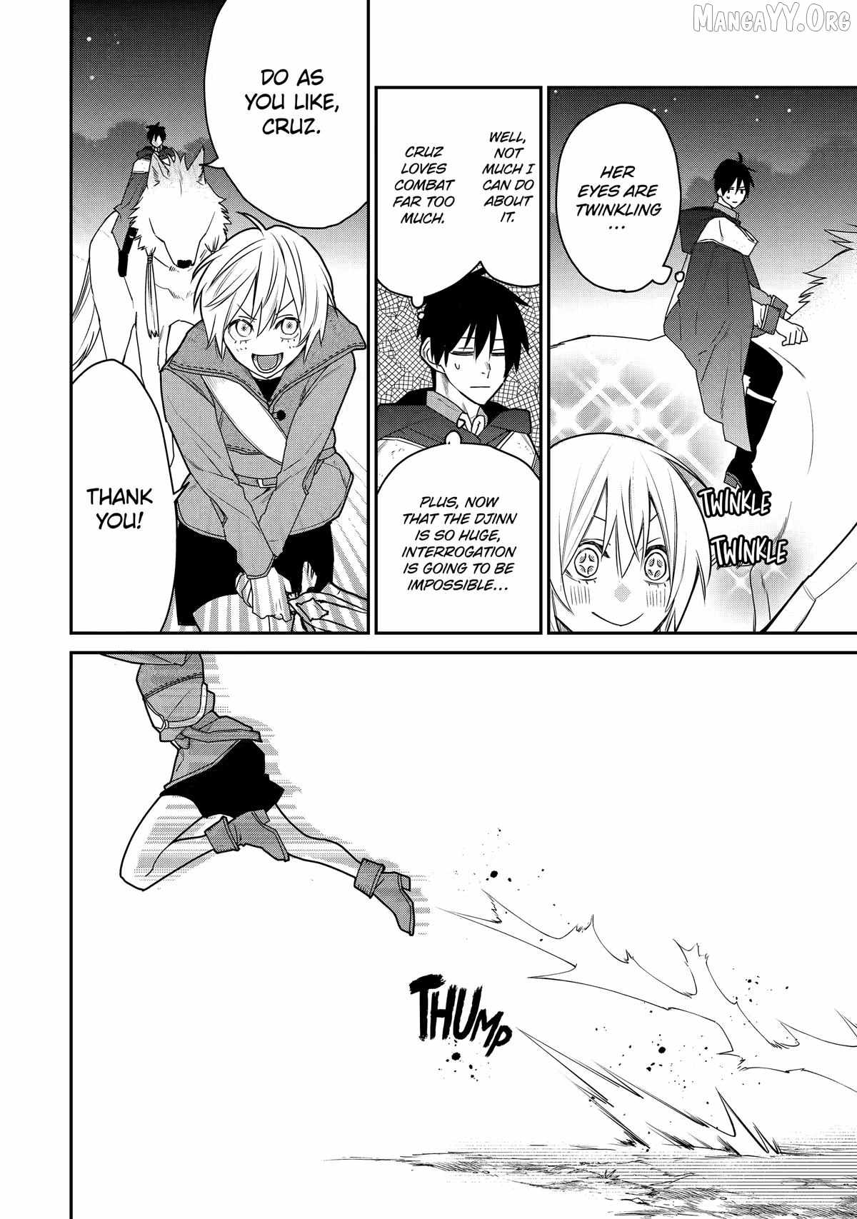 I Used to be the Strongest Sorcerer. Then I Took an Arrow in the Knee and Became a Village Guard Chapter 45 - Page 37 in English