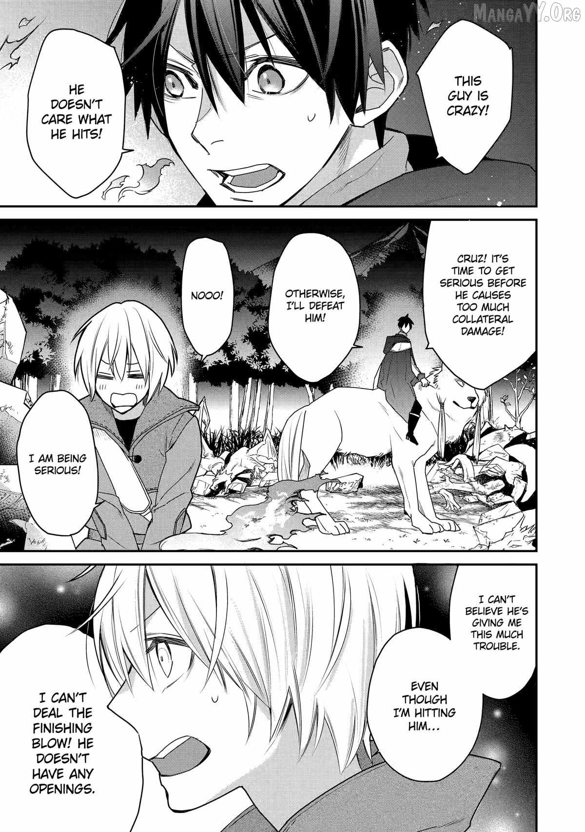 I Used to be the Strongest Sorcerer. Then I Took an Arrow in the Knee and Became a Village Guard Chapter 45 - Page 44 in English