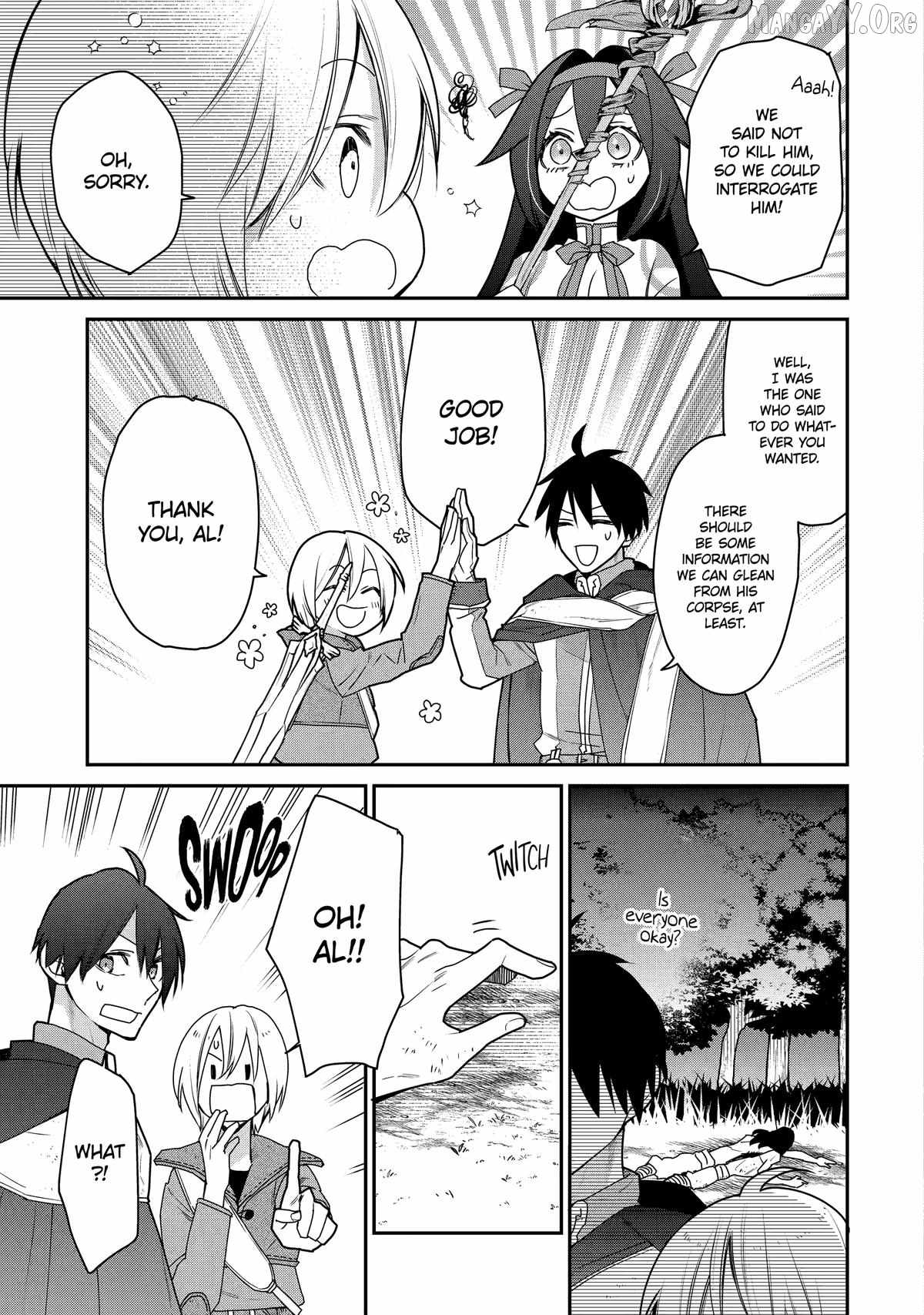 I Used to be the Strongest Sorcerer. Then I Took an Arrow in the Knee and Became a Village Guard Chapter 45 - Page 49 in English