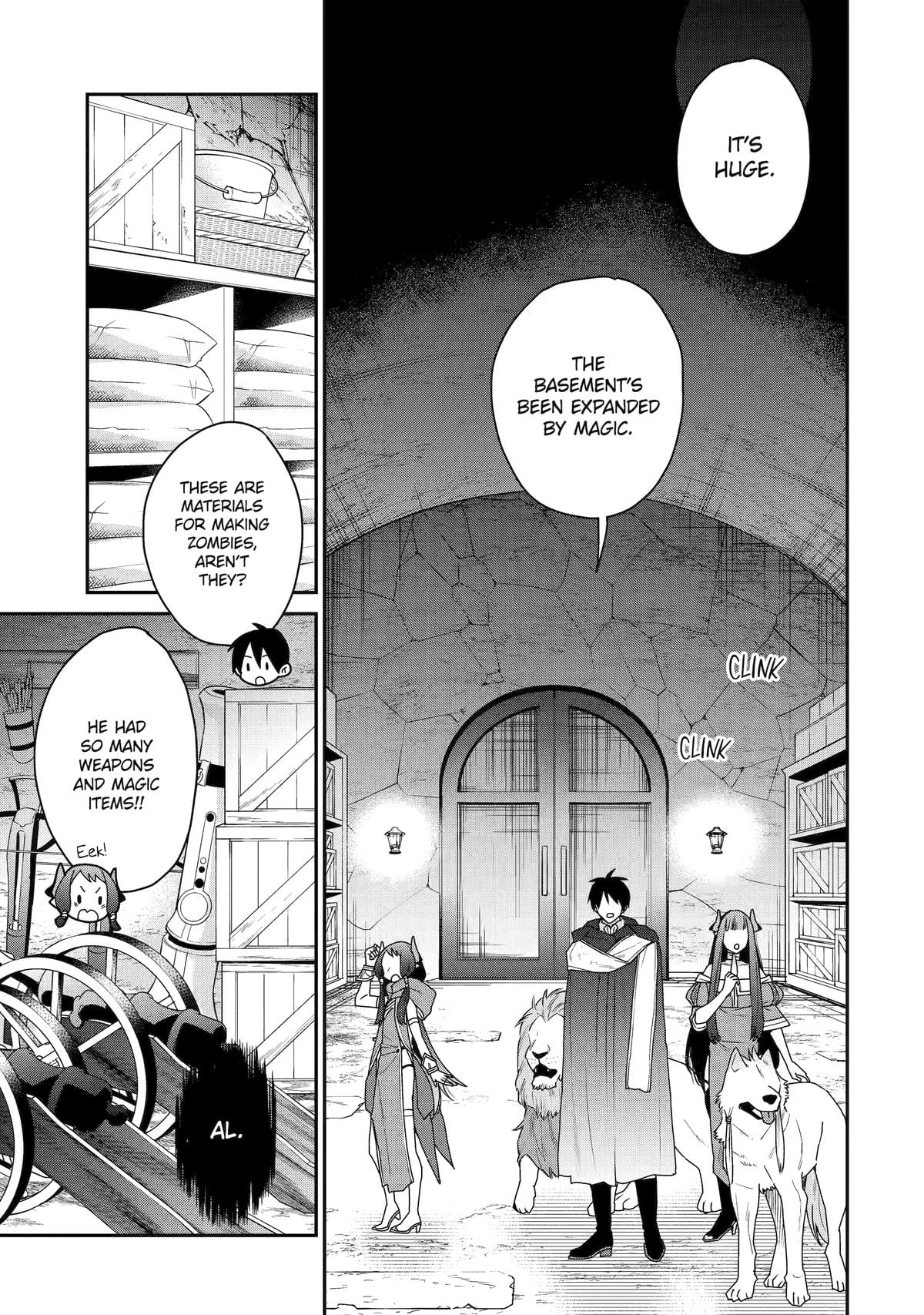 I Used to be the Strongest Sorcerer. Then I Took an Arrow in the Knee and Became a Village Guard Chapter 46.3 - Page 12 in English