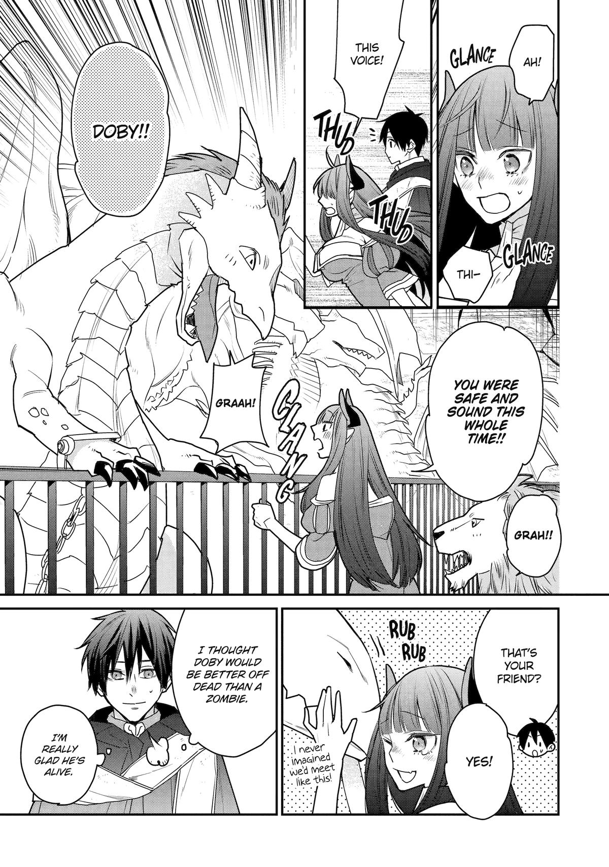 I Used to be the Strongest Sorcerer. Then I Took an Arrow in the Knee and Became a Village Guard Chapter 46.3 - Page 16 in English