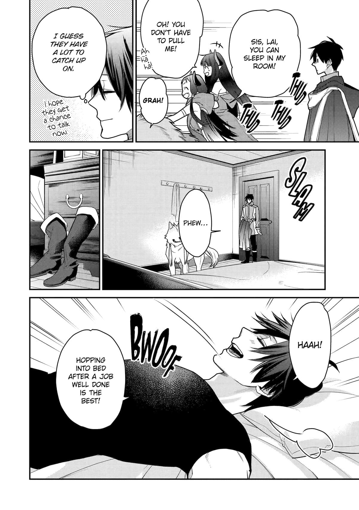 I Used to be the Strongest Sorcerer. Then I Took an Arrow in the Knee and Became a Village Guard Chapter 46.3 - Page 35 in English