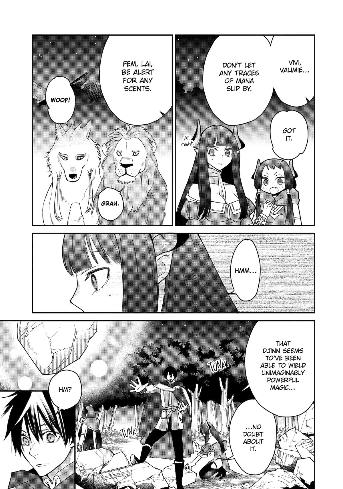 I Used to be the Strongest Sorcerer. Then I Took an Arrow in the Knee and Became a Village Guard Chapter 46.3 - Page 8 in English