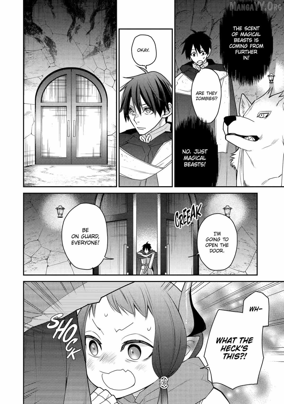 I Used to be the Strongest Sorcerer. Then I Took an Arrow in the Knee and Became a Village Guard Chapter 46 - Page 12 in English
