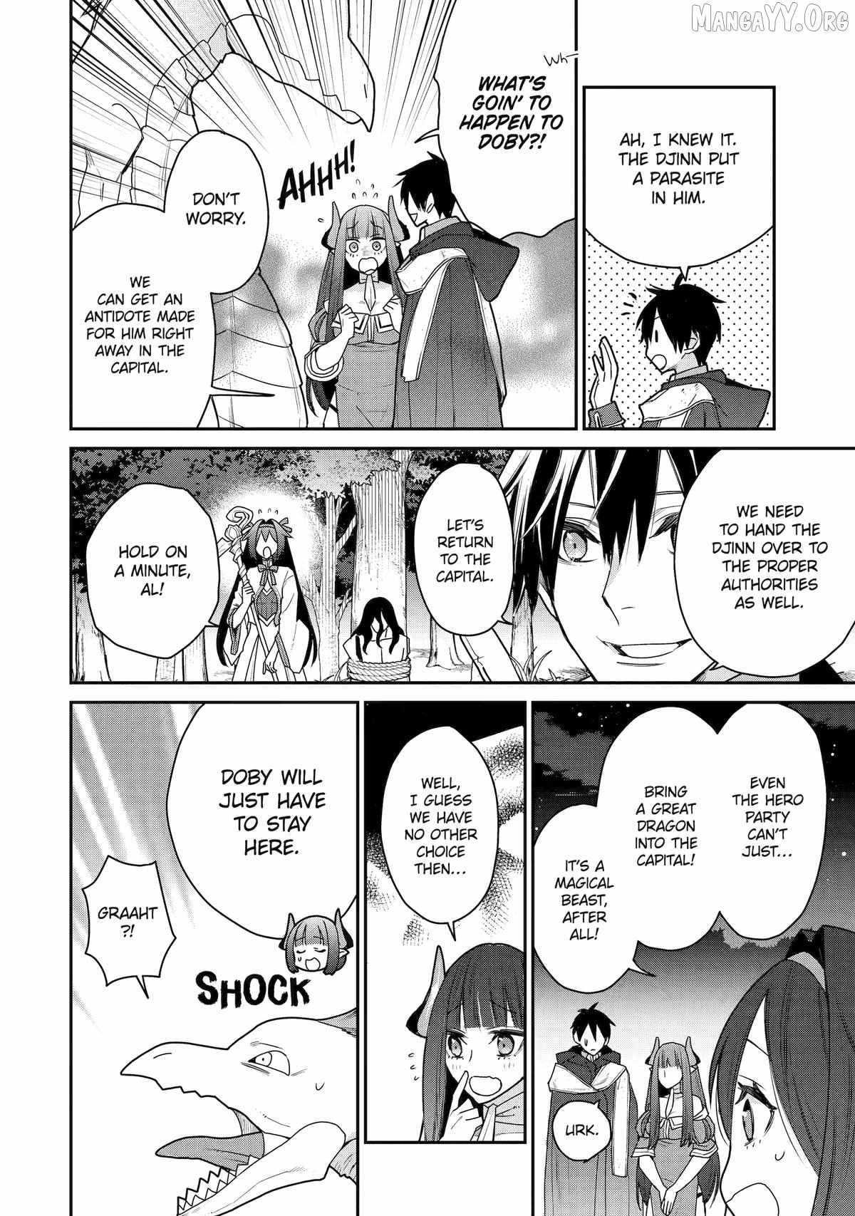 I Used to be the Strongest Sorcerer. Then I Took an Arrow in the Knee and Became a Village Guard Chapter 46 - Page 20 in English