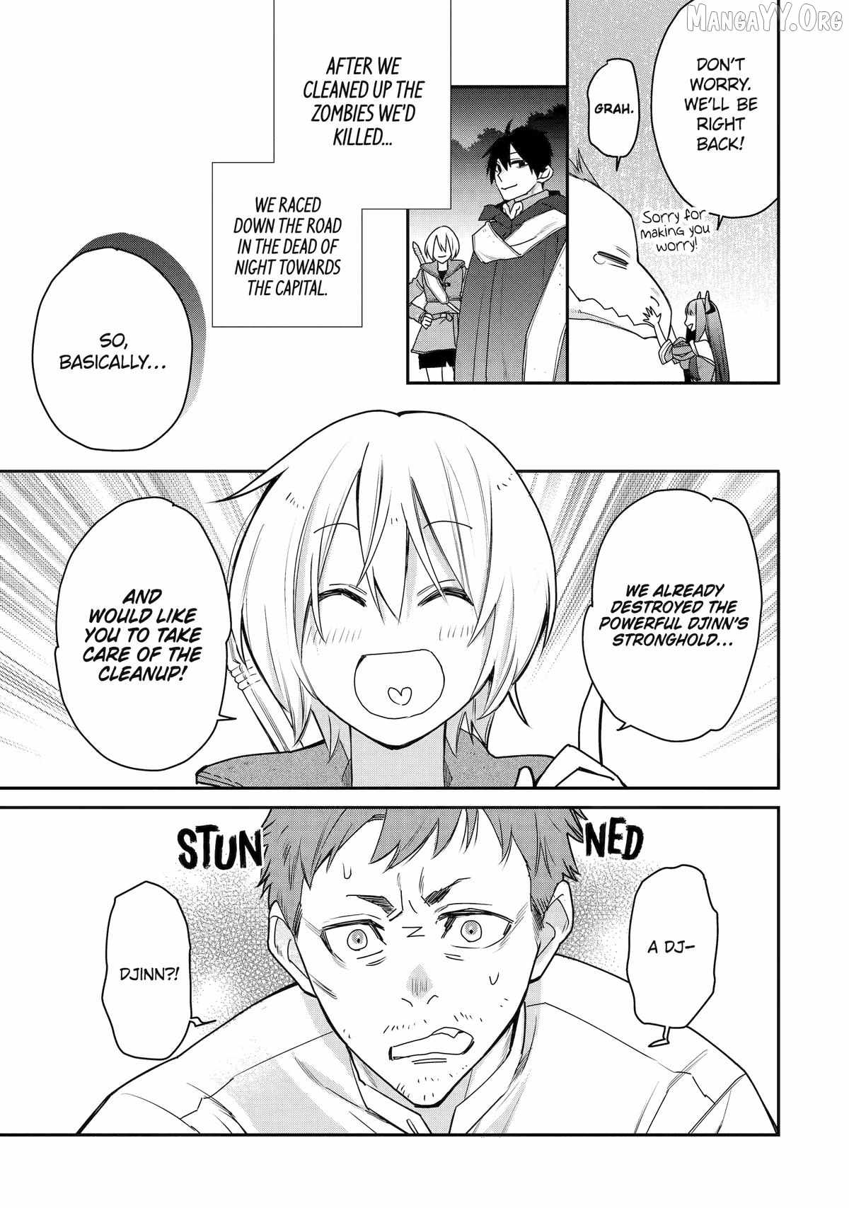 I Used to be the Strongest Sorcerer. Then I Took an Arrow in the Knee and Became a Village Guard Chapter 46 - Page 21 in English