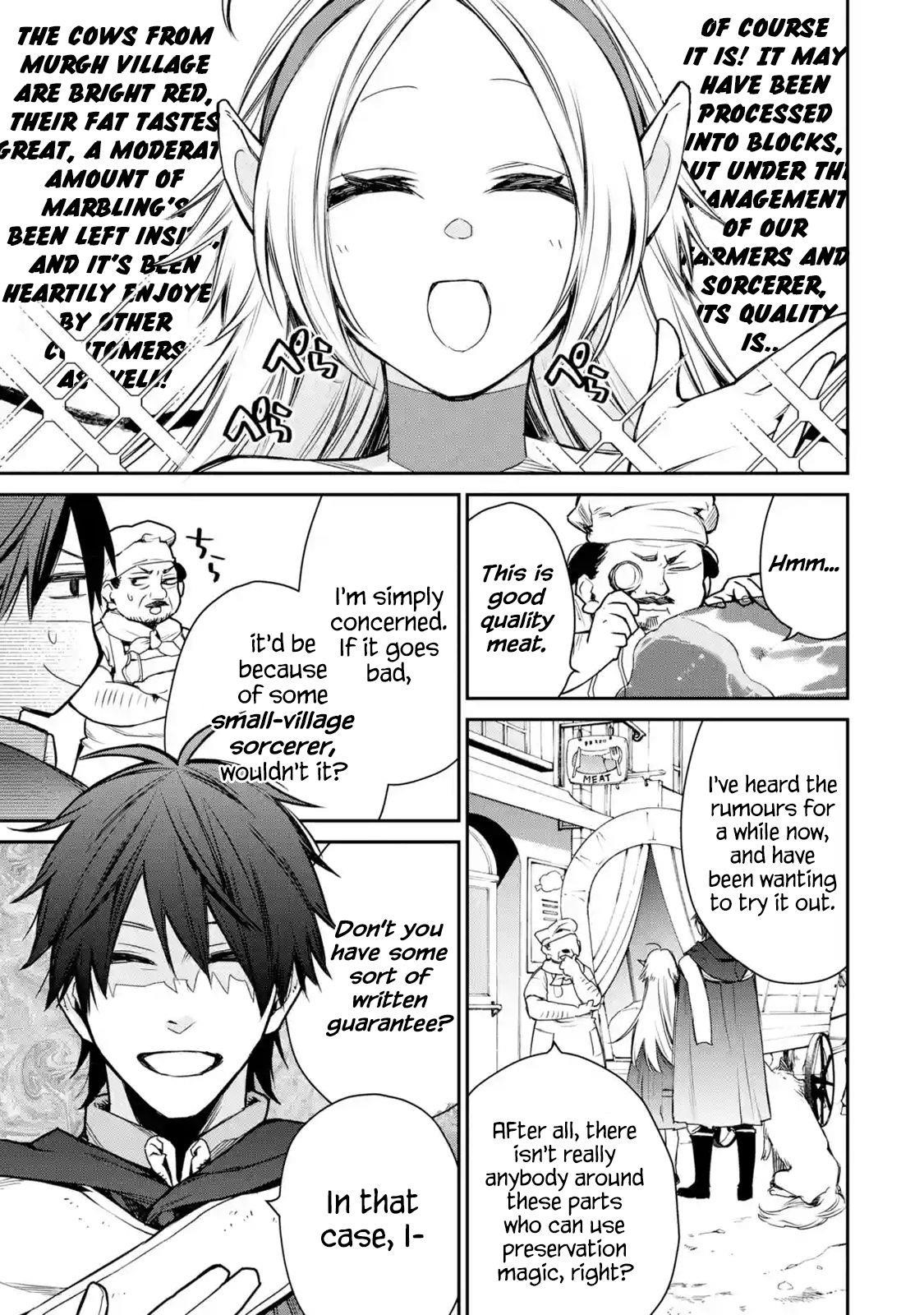 I Used to be the Strongest Sorcerer. Then I Took an Arrow in the Knee and Became a Village Guard Chapter 8.3 - Page 3 in English