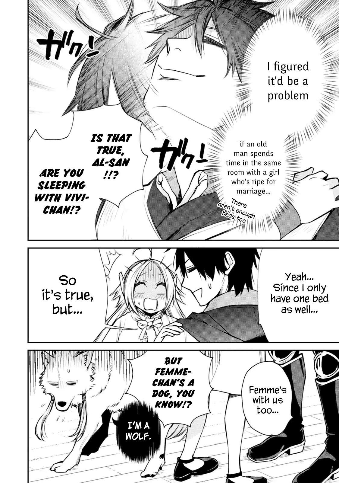 I Used to be the Strongest Sorcerer. Then I Took an Arrow in the Knee and Became a Village Guard Chapter 9.1 - Page 4 in English