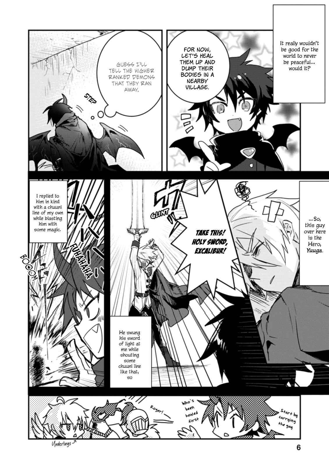 There Was a Cute Girl in the Hero’s Party, so I Tried Confessing to Her Chapter 1.1 - Page 4 in English