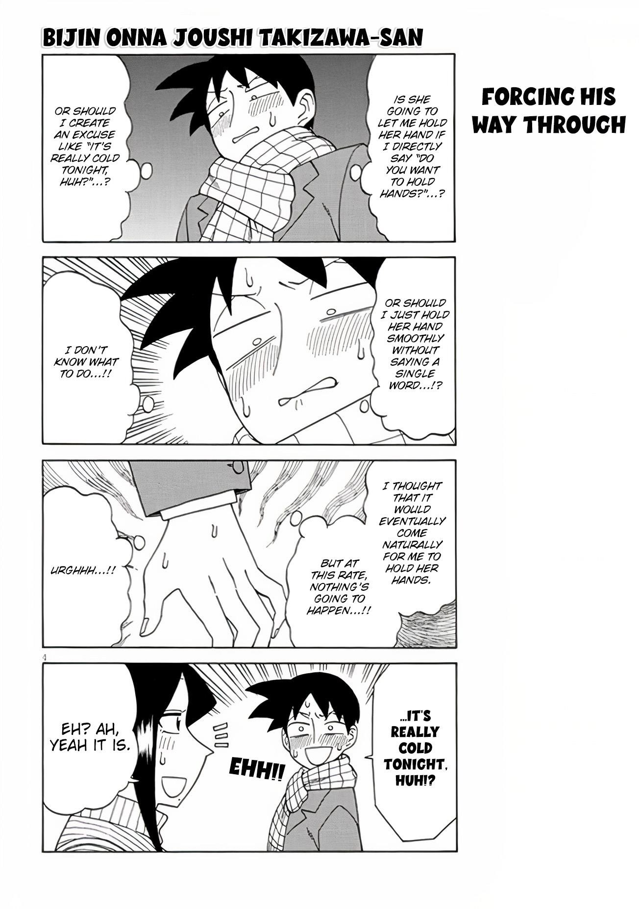 Bijin Onna Joushi Takizawa-San Chapter 109 - Page 4 in English