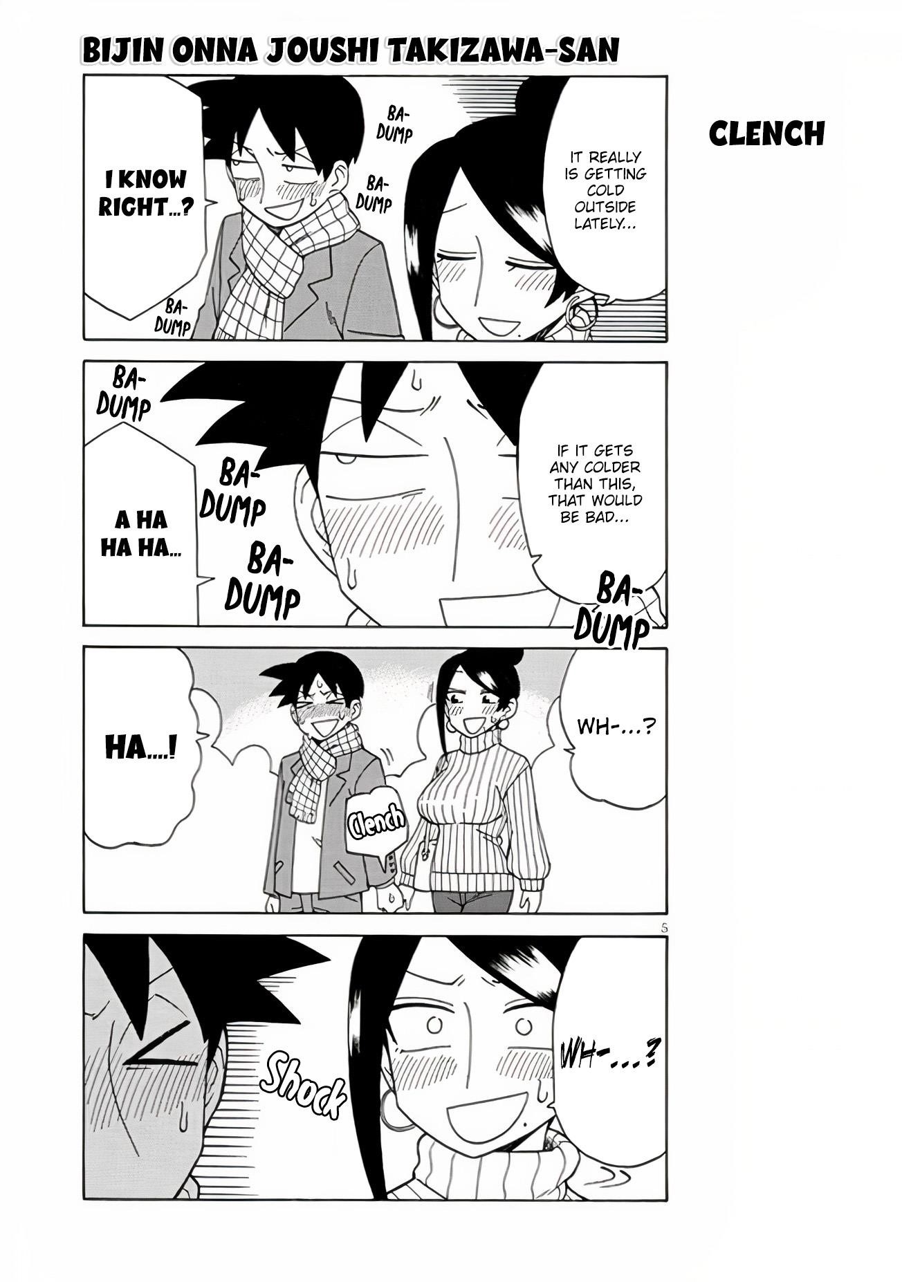 Bijin Onna Joushi Takizawa-San Chapter 109 - Page 5 in English