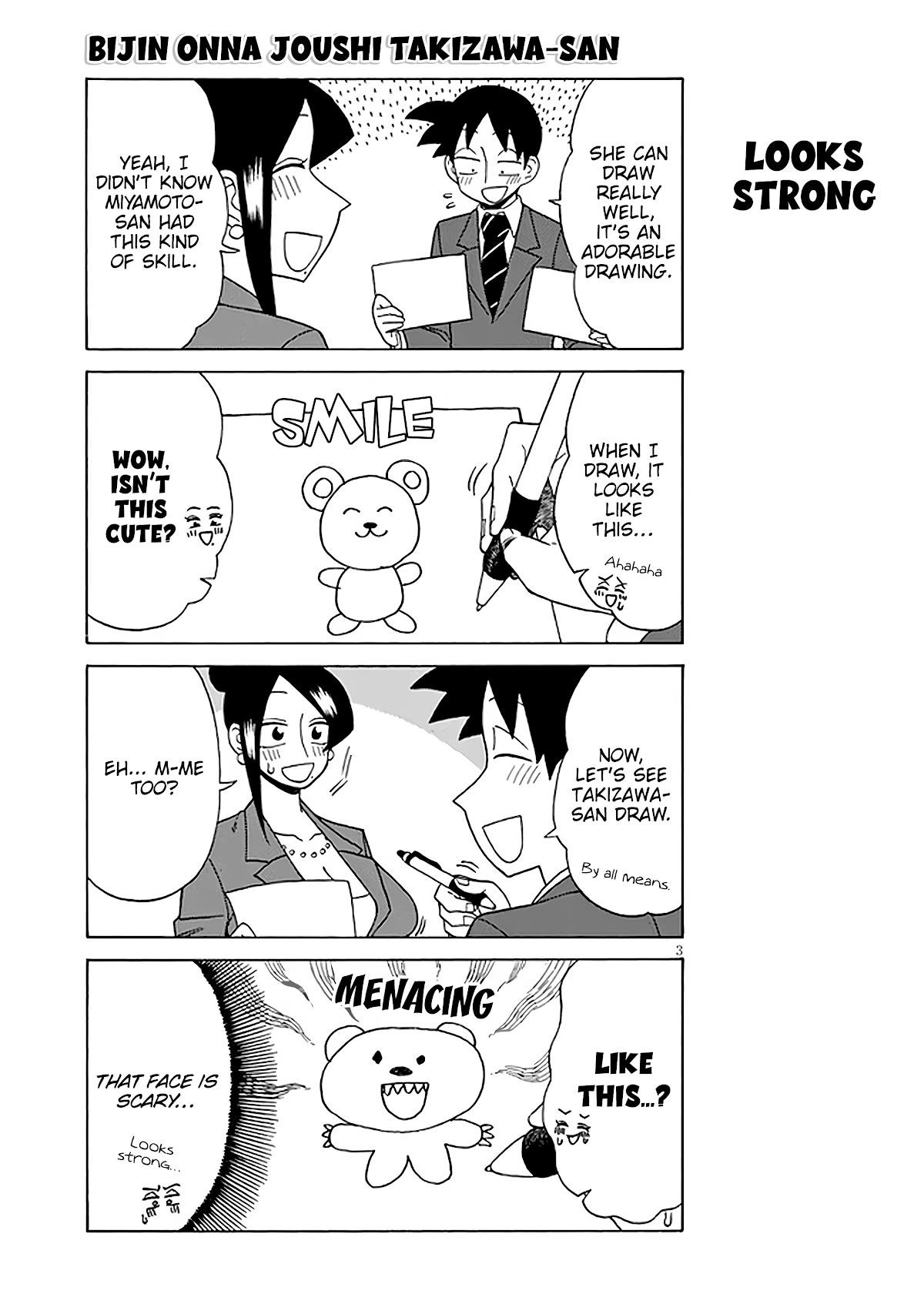 Bijin Onna Joushi Takizawa-San Chapter 124 - Page 3 in English