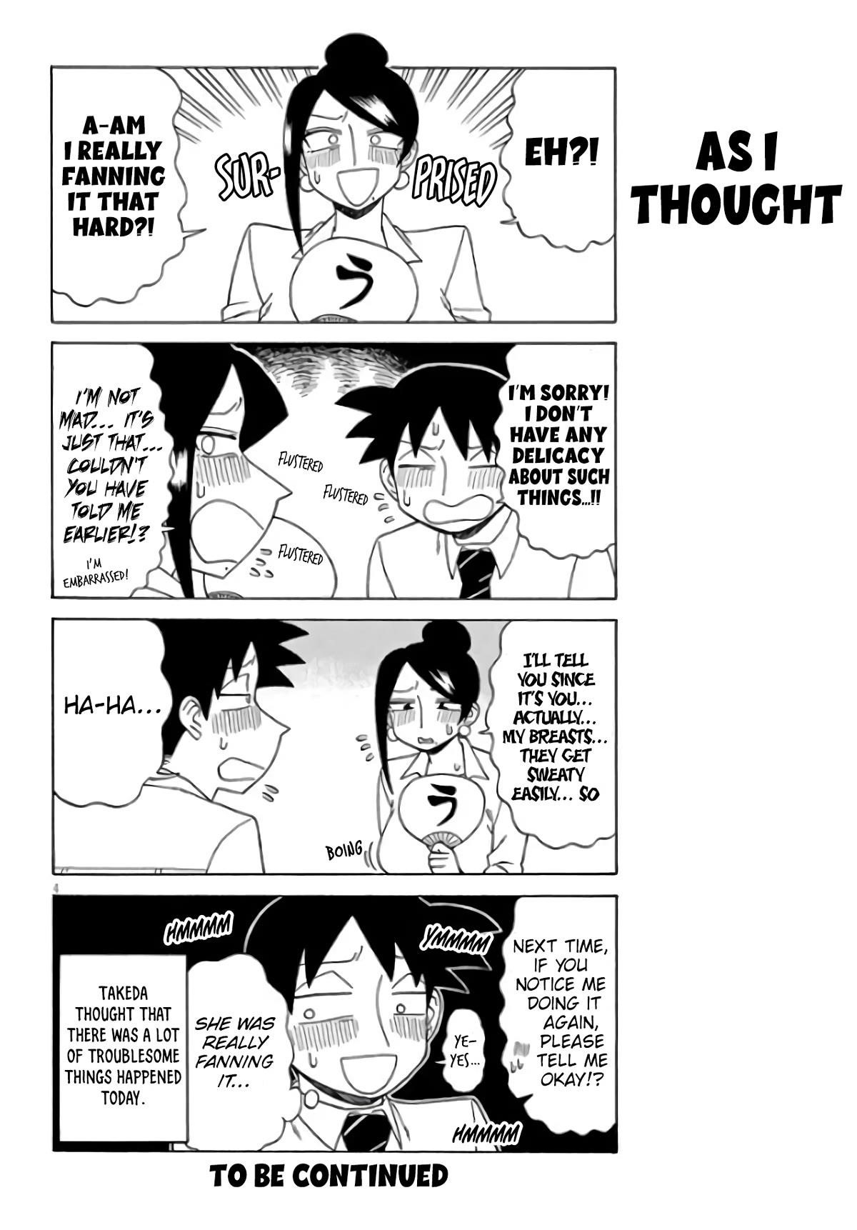 Bijin Onna Joushi Takizawa-San Chapter 141 - Page 4 in English