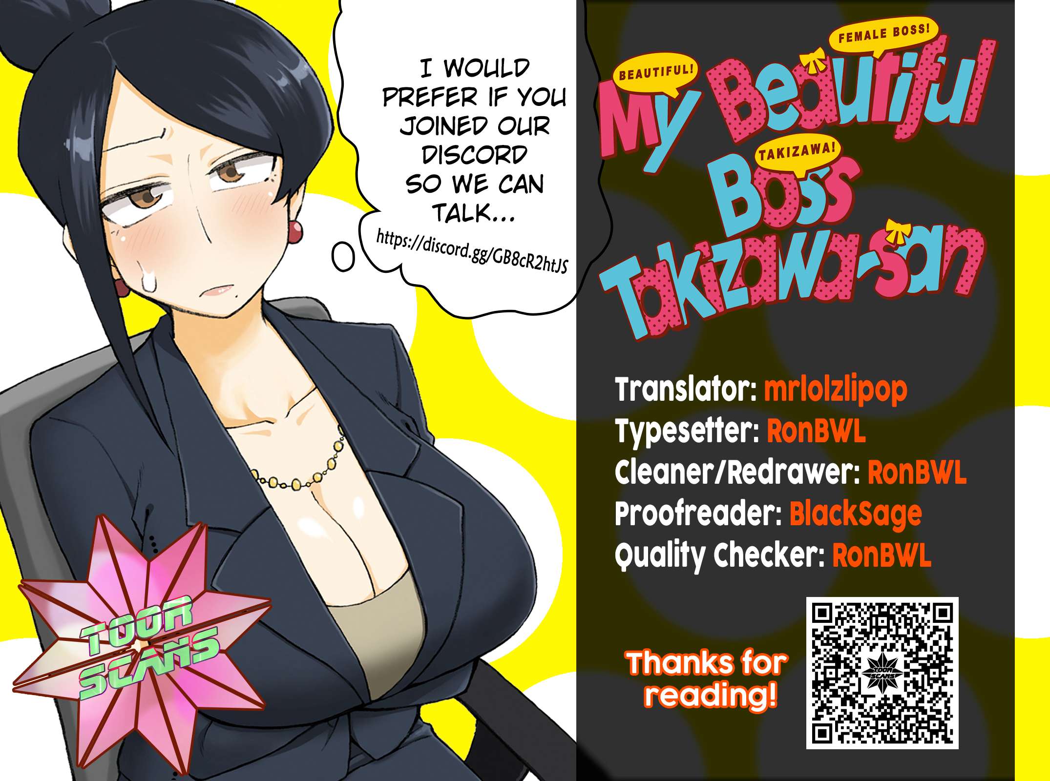 Bijin Onna Joushi Takizawa-San Chapter 166 - Page 7 in English