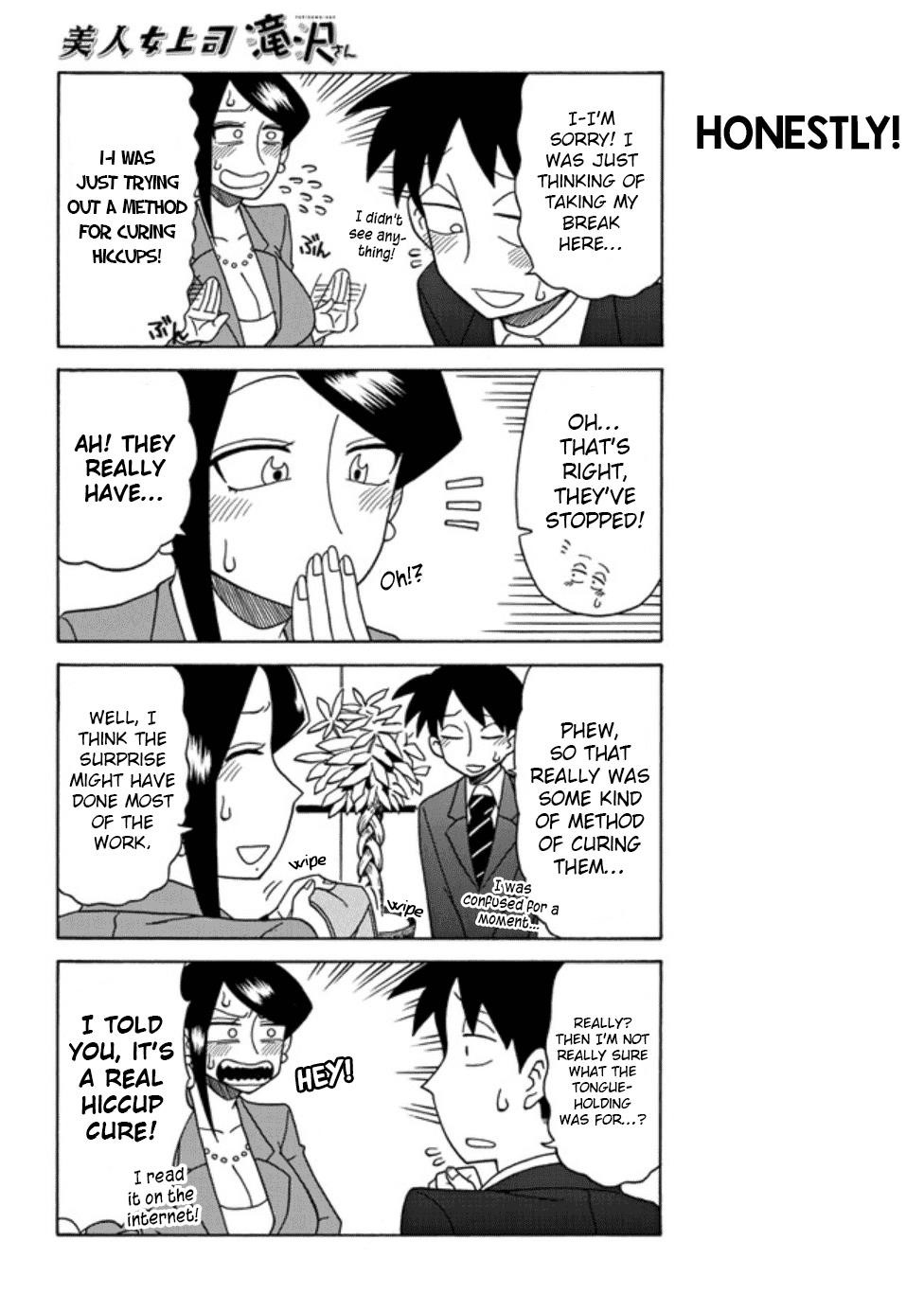 Bijin Onna Joushi Takizawa-San Chapter 24 - Page 4 in English