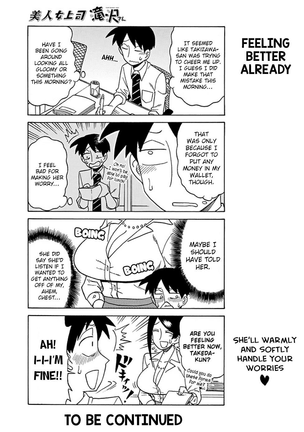 Bijin Onna Joushi Takizawa-San Chapter 28 - Page 5 in English