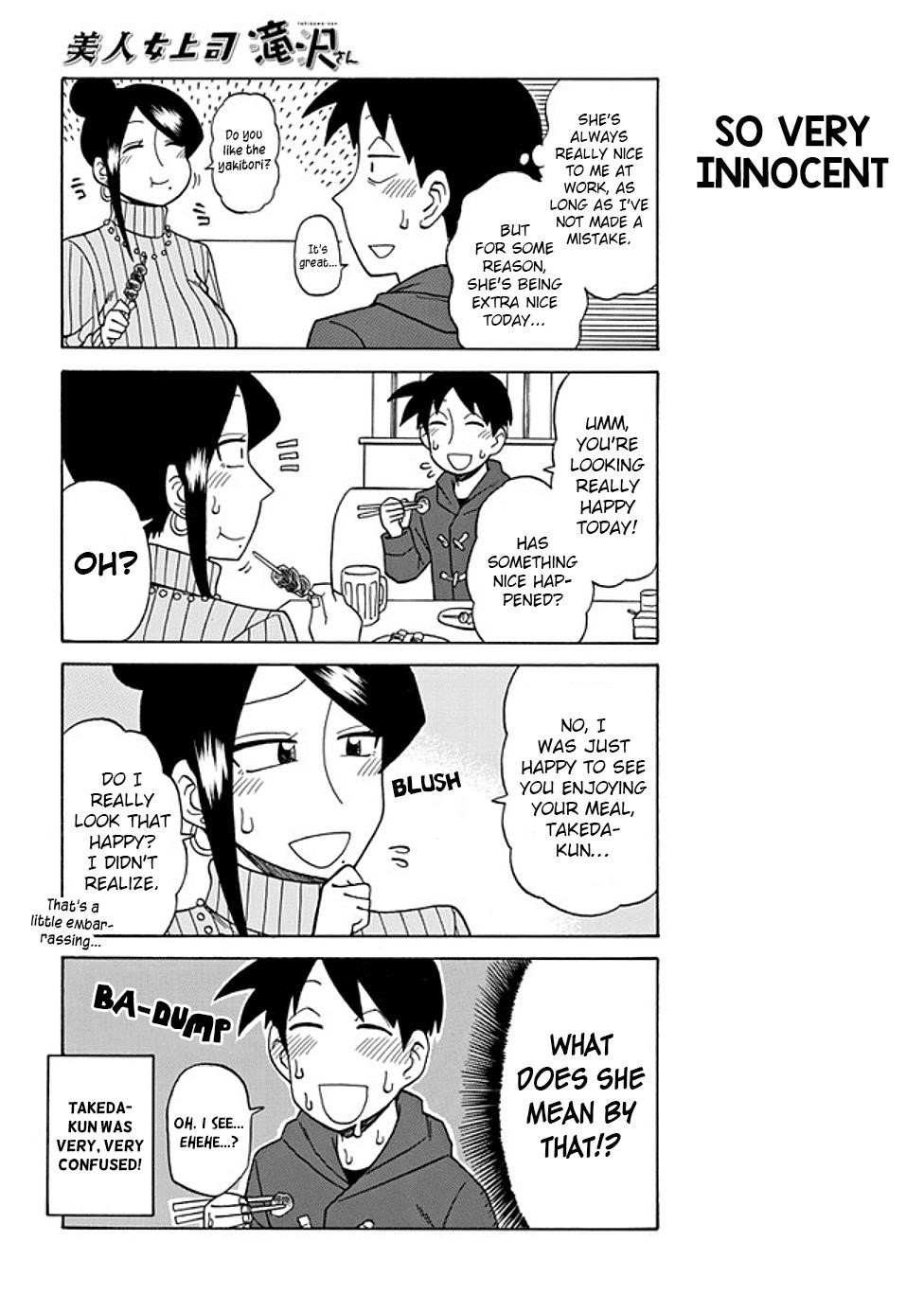 Bijin Onna Joushi Takizawa-San Chapter 33 - Page 4 in English