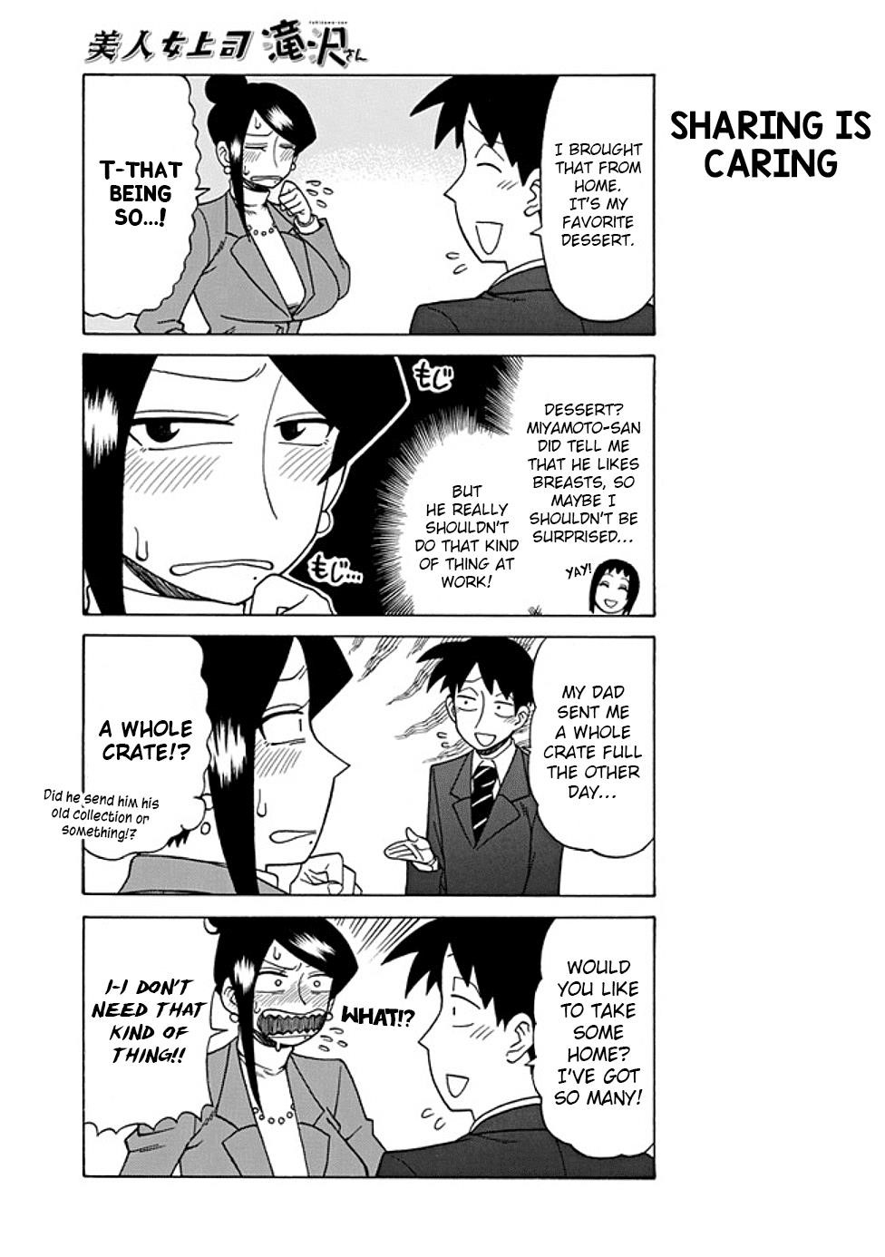 Bijin Onna Joushi Takizawa-San Chapter 34 - Page 3 in English