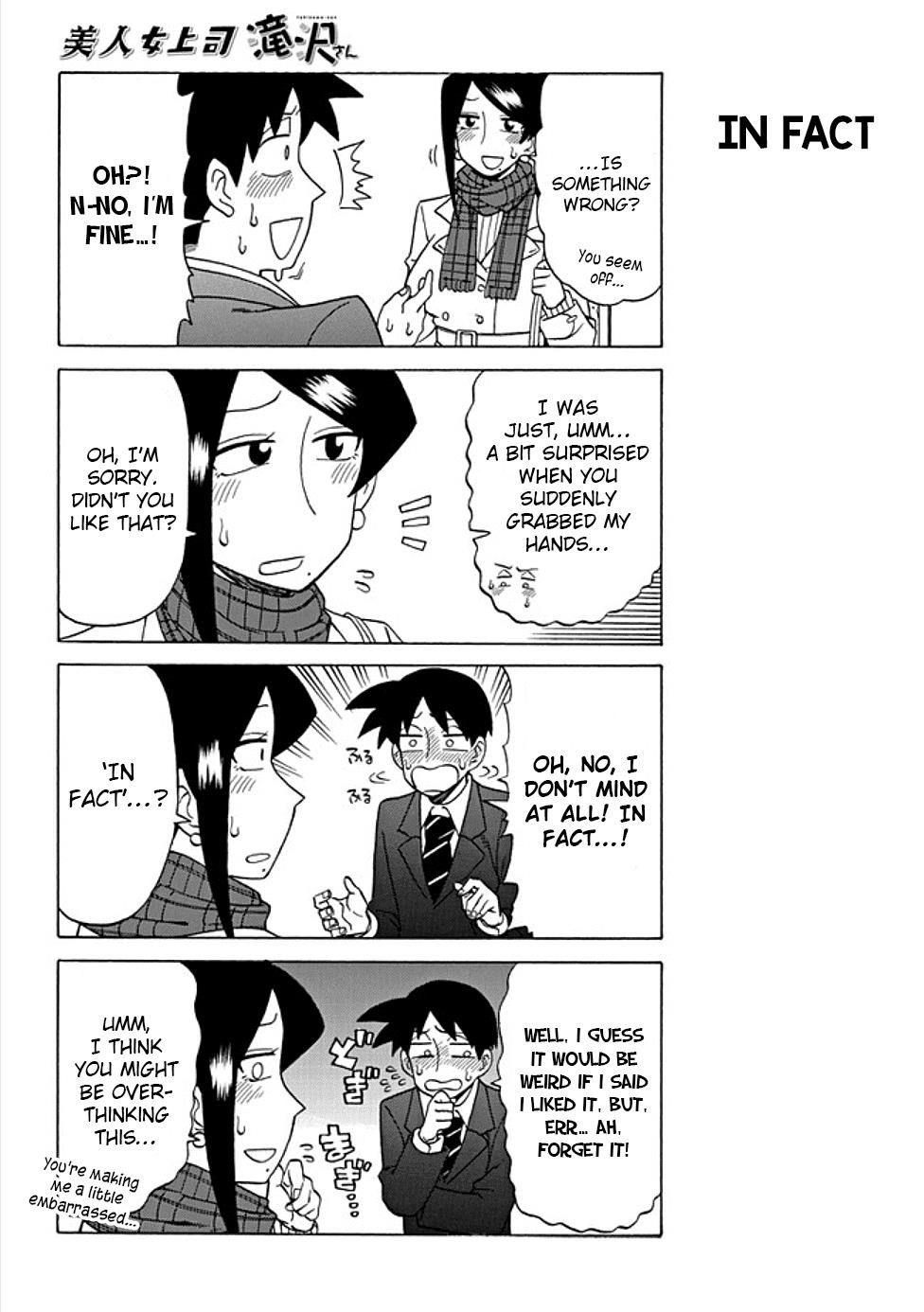 Bijin Onna Joushi Takizawa-San Chapter 39 - Page 4 in English