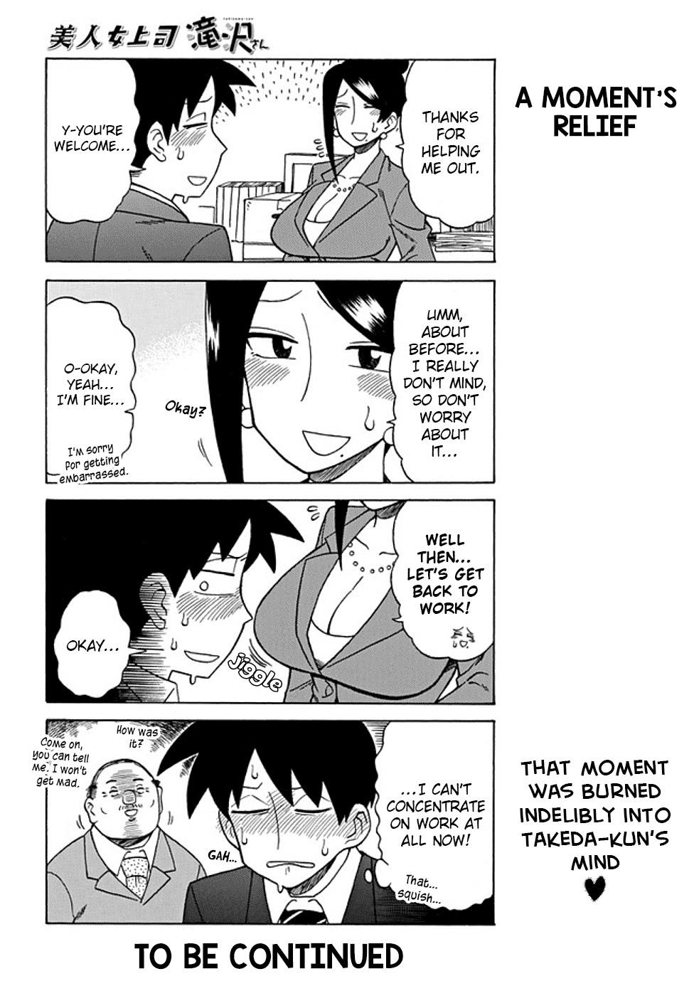 Bijin Onna Joushi Takizawa-San Chapter 44 - Page 4 in English
