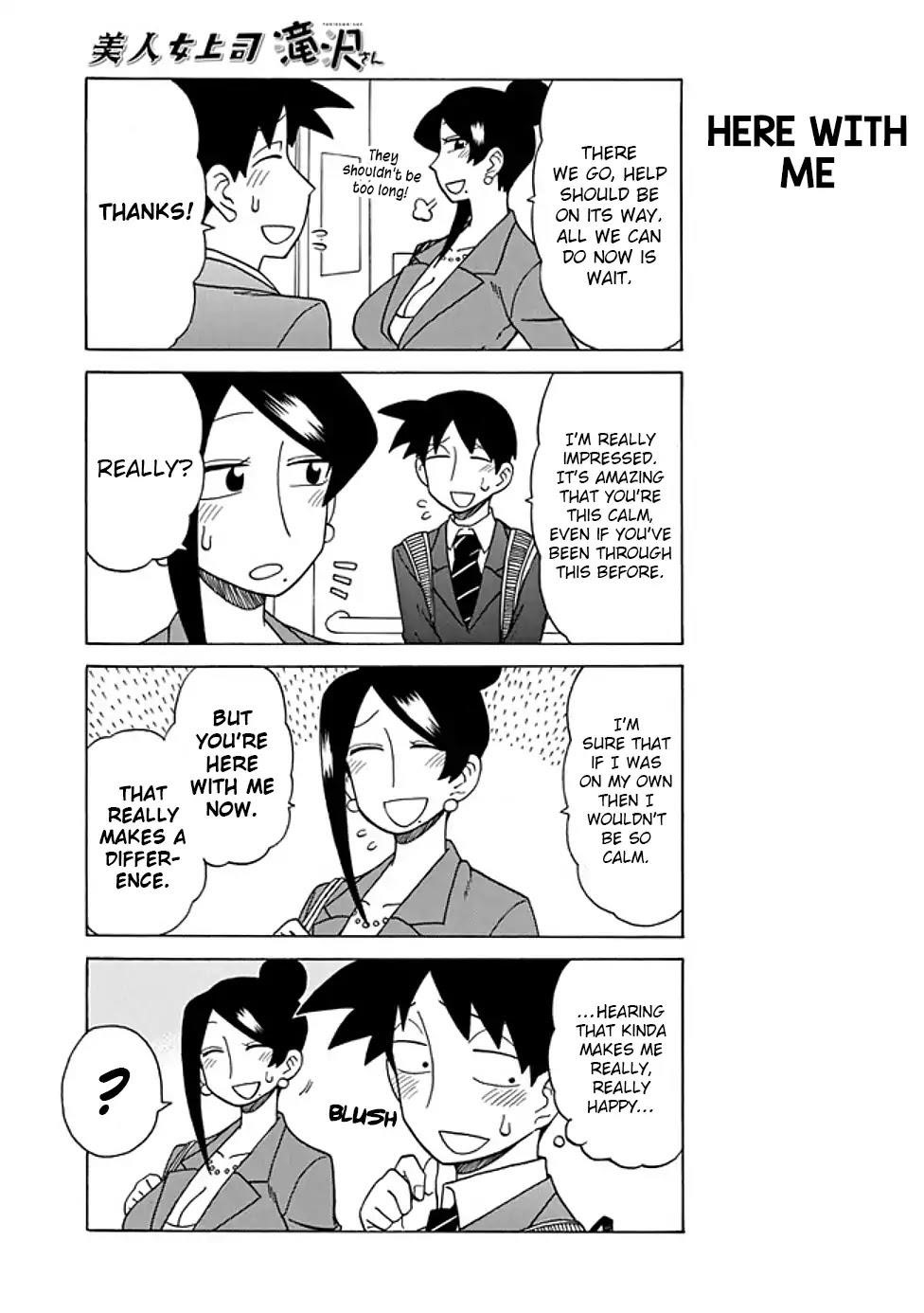 Bijin Onna Joushi Takizawa-San Chapter 55 - Page 3 in English