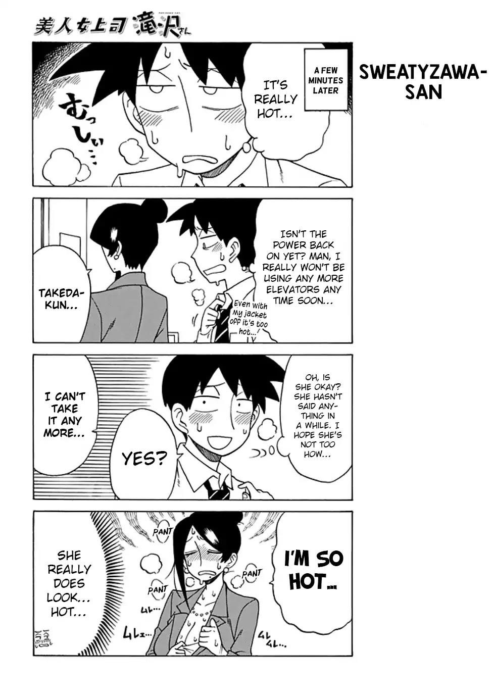 Bijin Onna Joushi Takizawa-San Chapter 55 - Page 4 in English