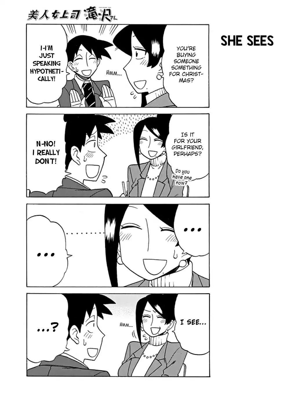 Bijin Onna Joushi Takizawa-San Chapter 57 - Page 3 in English