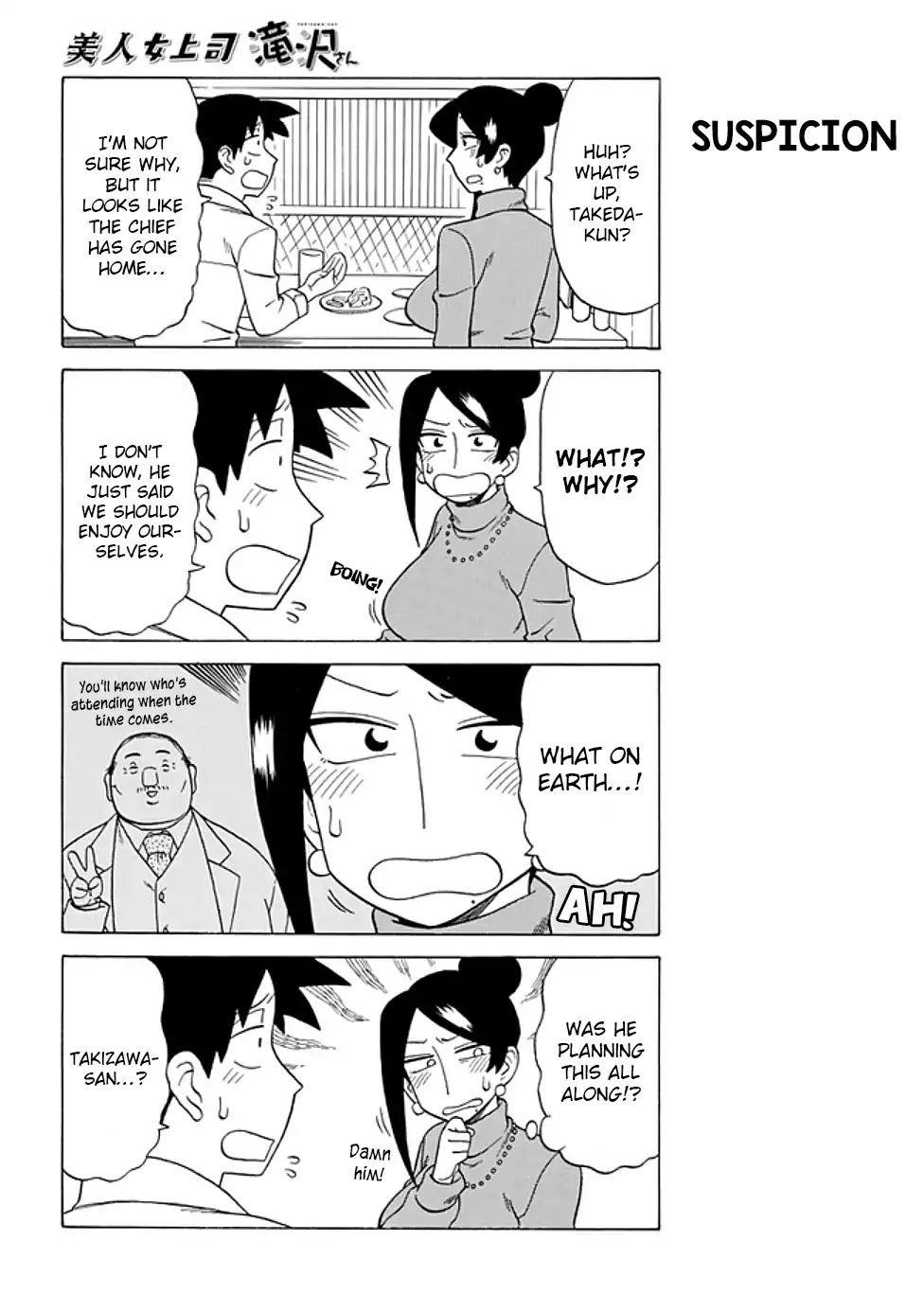 Bijin Onna Joushi Takizawa-San Chapter 59 - Page 4 in English