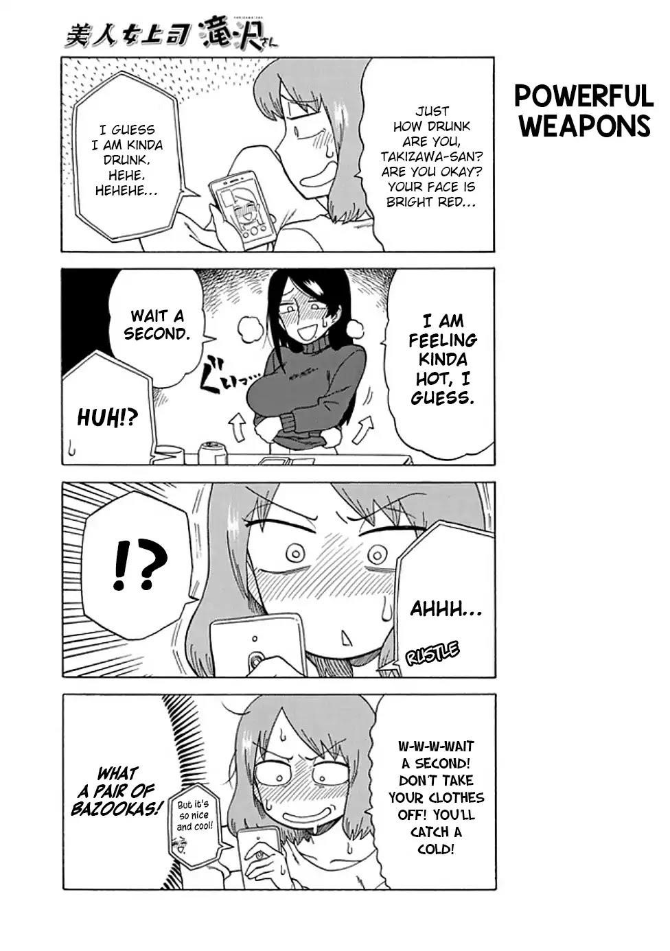 Bijin Onna Joushi Takizawa-San Chapter 61 - Page 5 in English