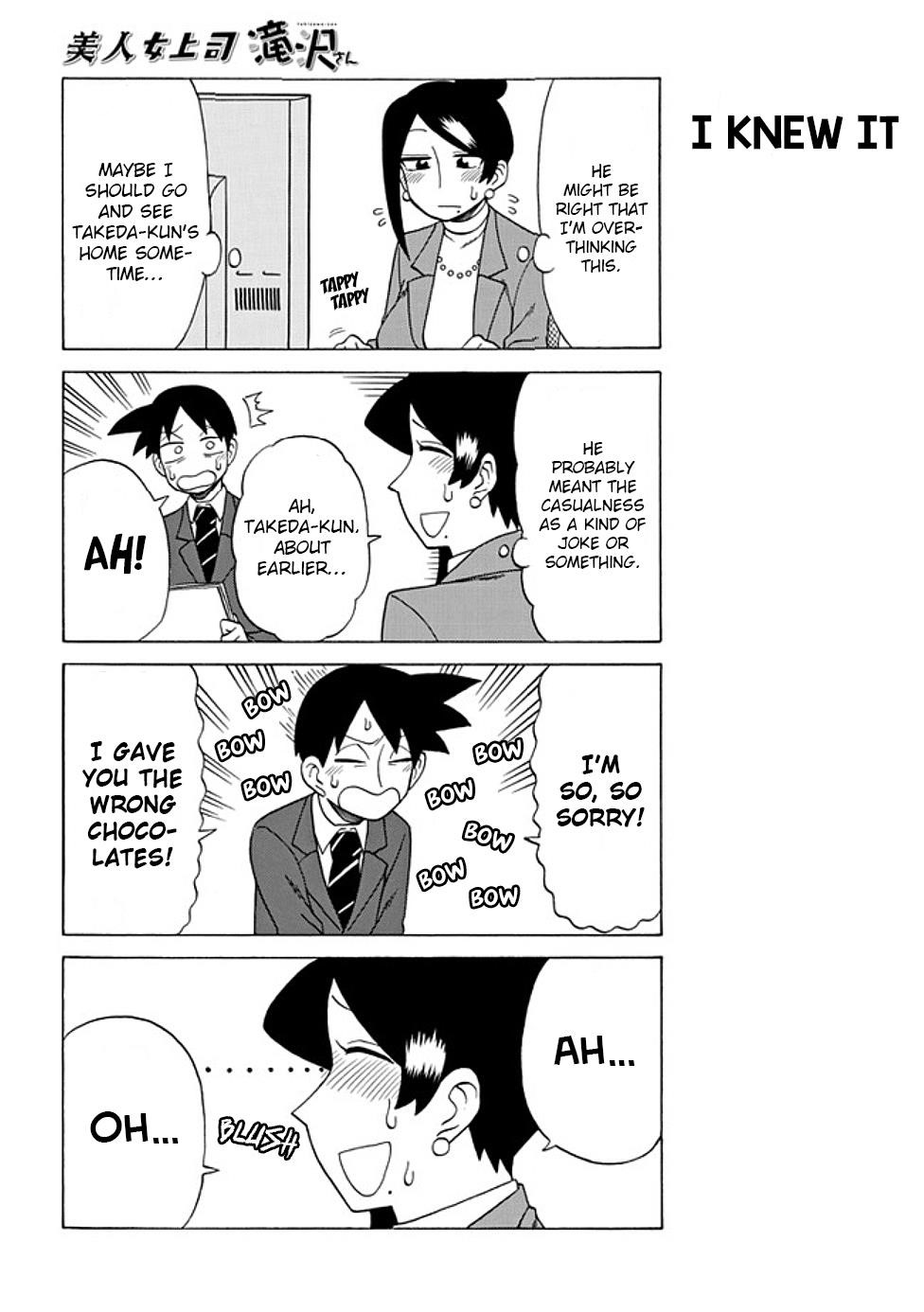 Bijin Onna Joushi Takizawa-San Chapter 66 - Page 4 in English