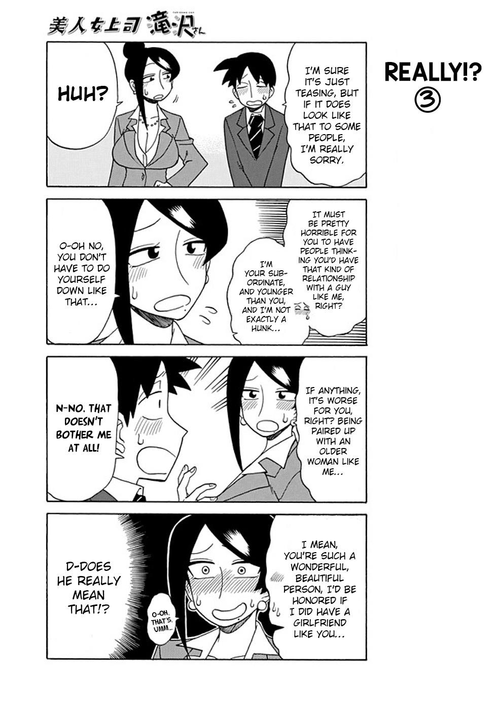 Bijin Onna Joushi Takizawa-San Chapter 68 - Page 3 in English