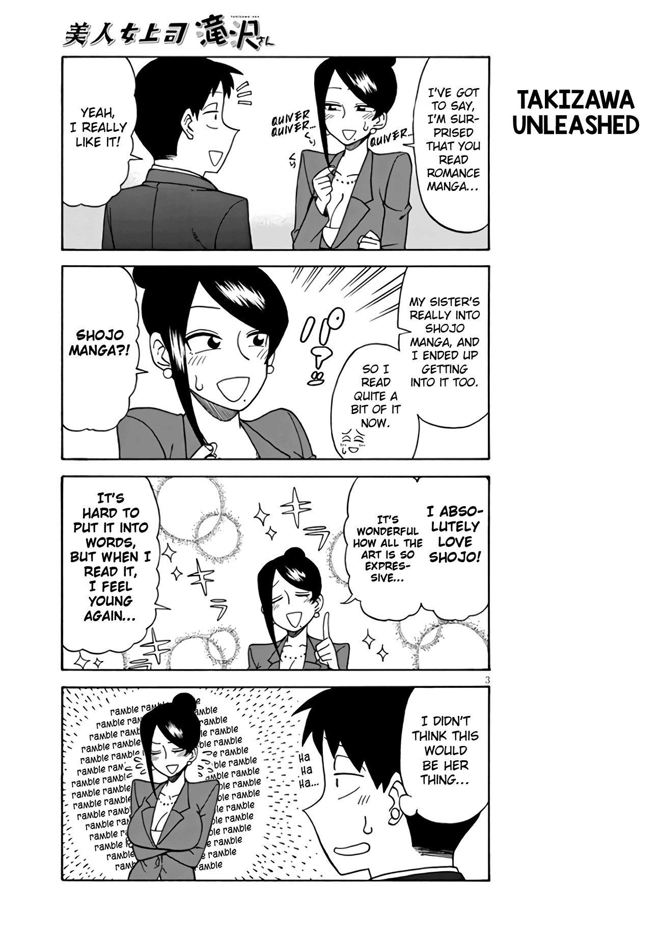 Bijin Onna Joushi Takizawa-San Chapter 7 - Page 3 in English