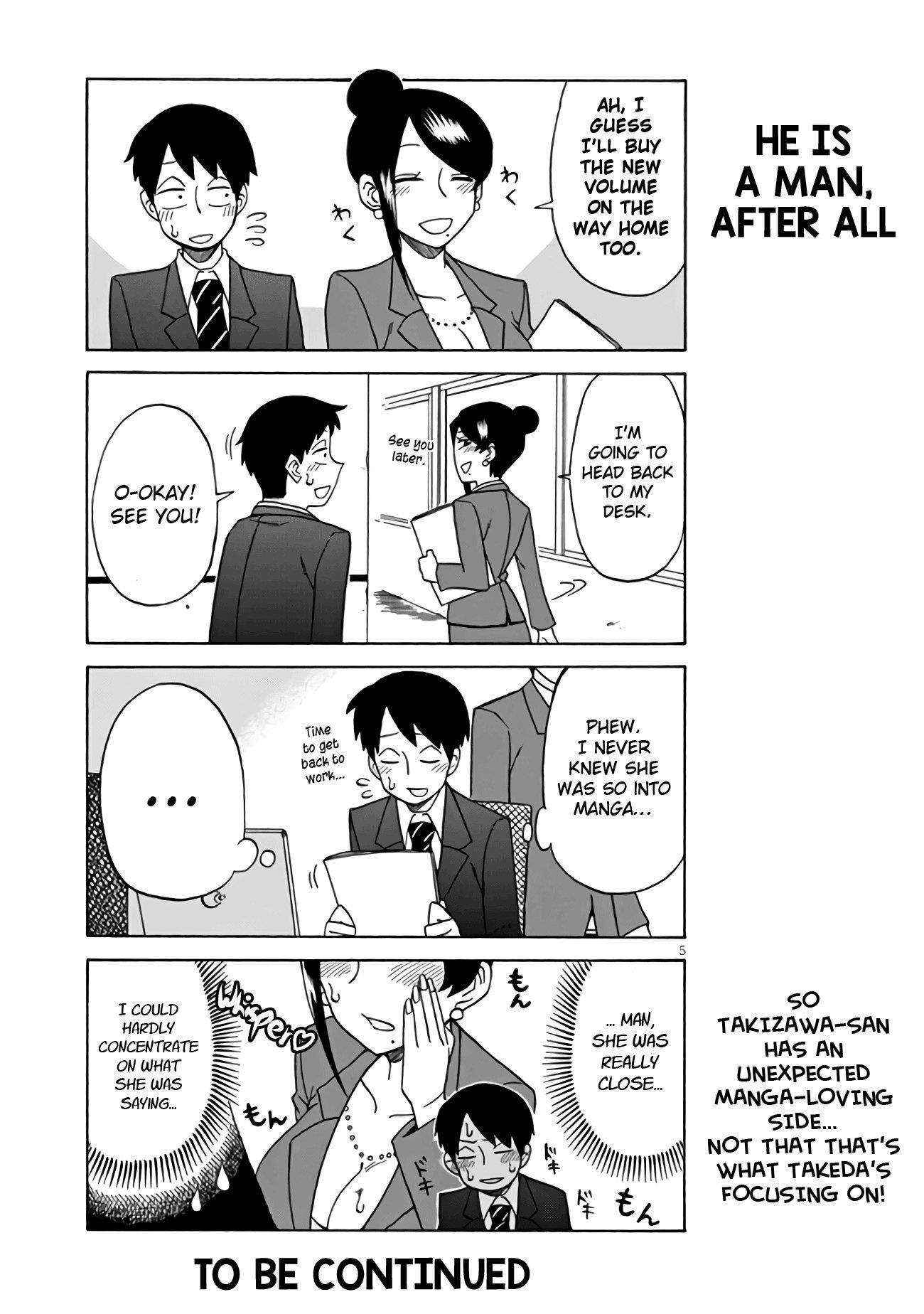 Bijin Onna Joushi Takizawa-San Chapter 7 - Page 5 in English