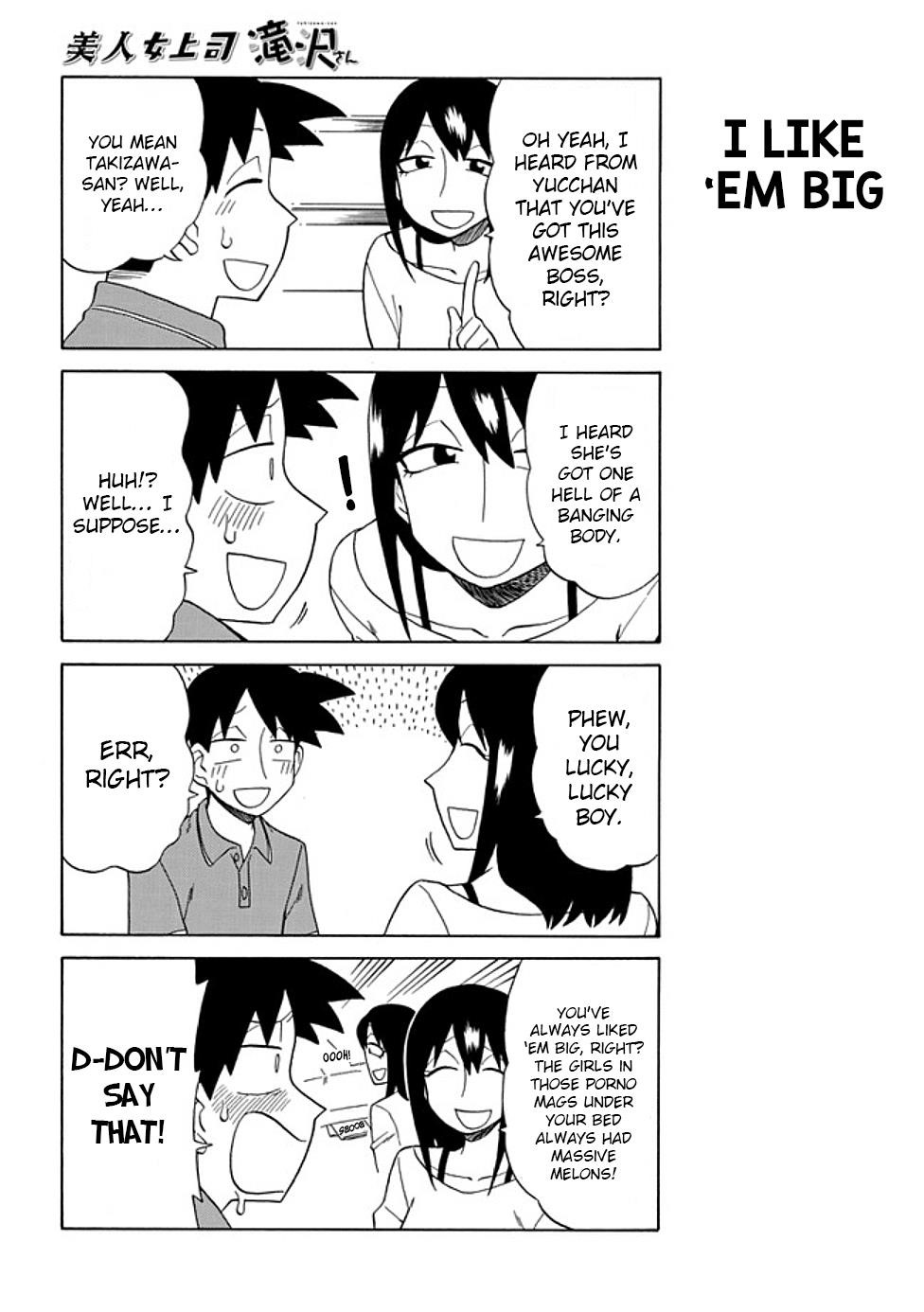Bijin Onna Joushi Takizawa-San Chapter 72 - Page 4 in English