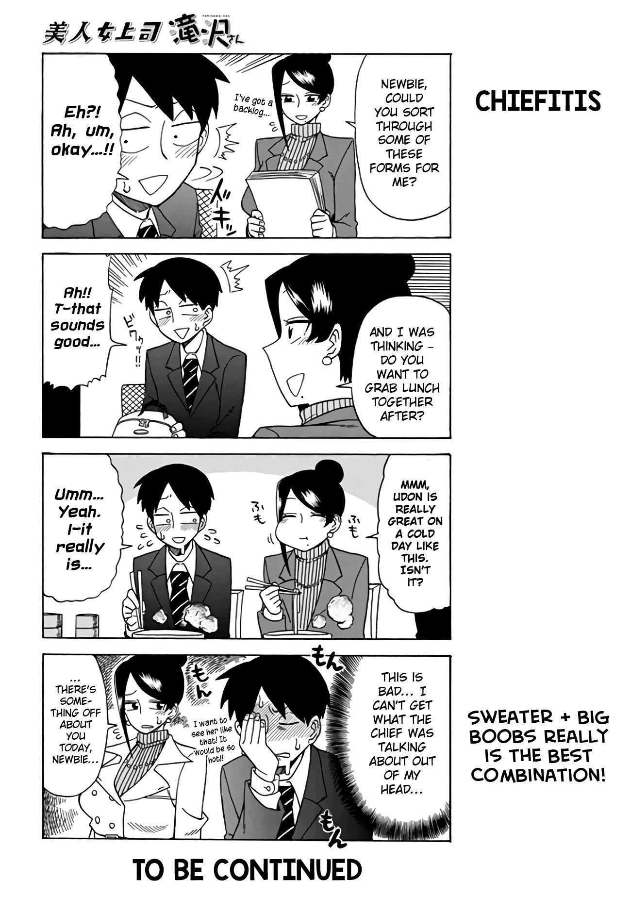 Bijin Onna Joushi Takizawa-San Chapter 8 - Page 4 in English
