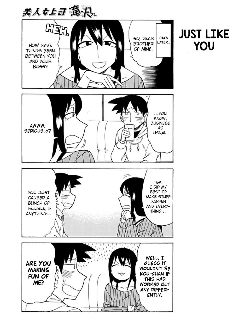 Bijin Onna Joushi Takizawa-San Chapter 81 - Page 3 in English