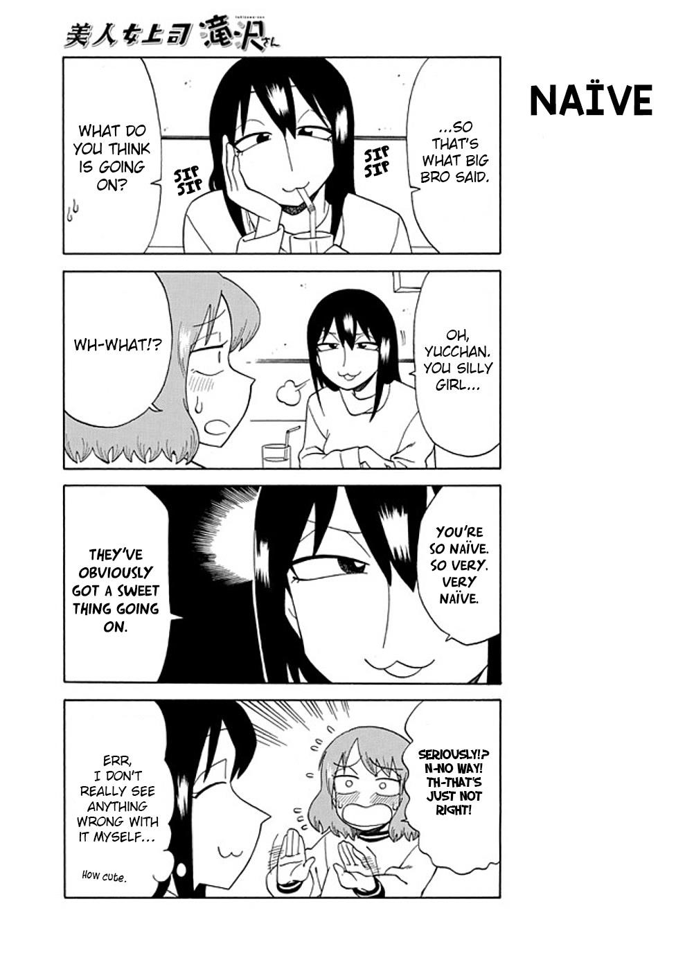 Bijin Onna Joushi Takizawa-San Chapter 86 - Page 3 in English