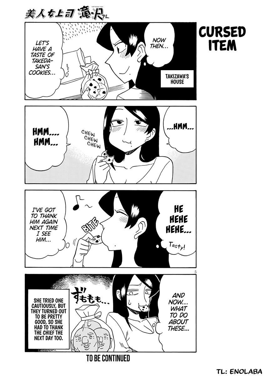 Bijin Onna Joushi Takizawa-San Chapter 89 - Page 5 in English
