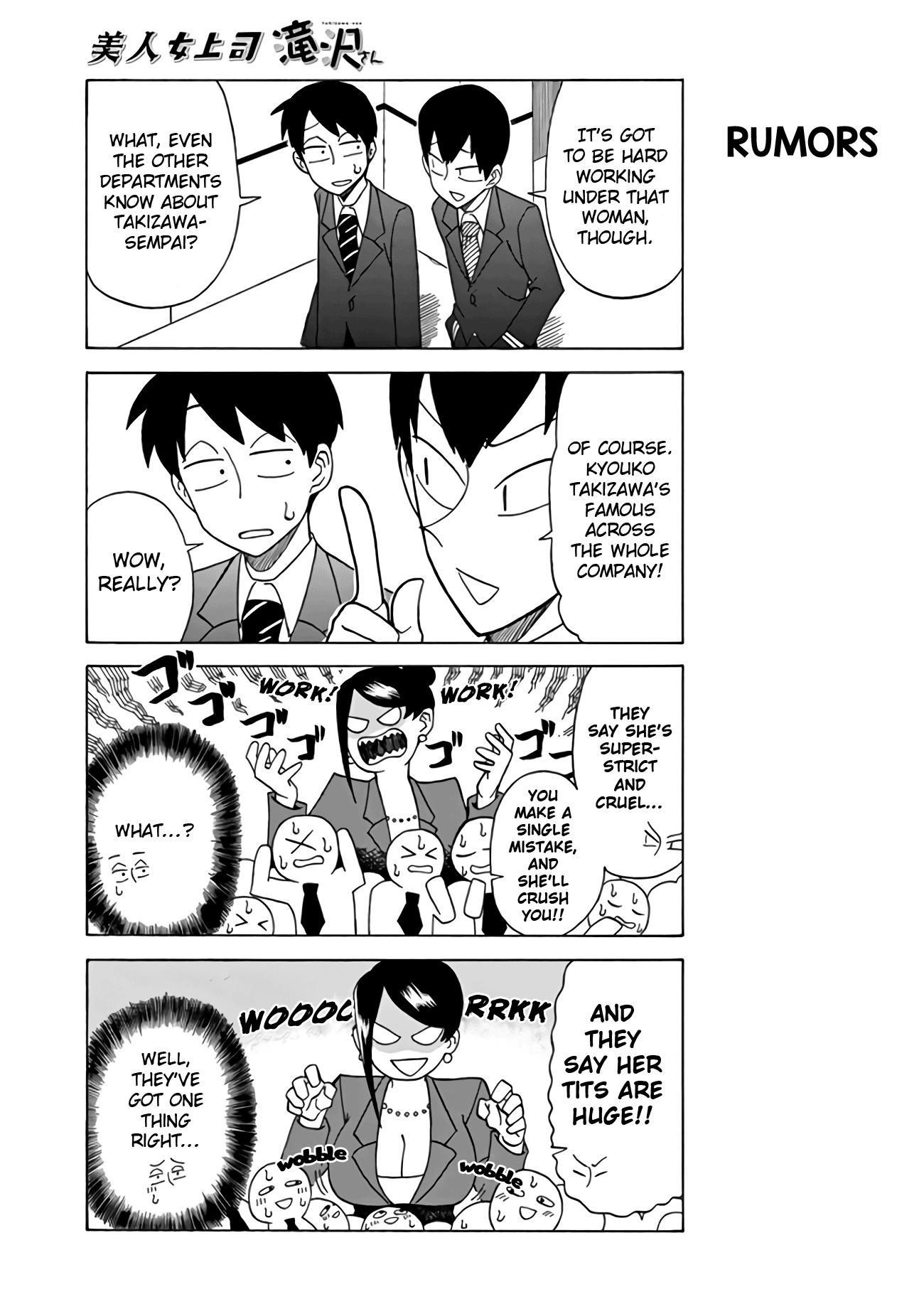 Bijin Onna Joushi Takizawa-San Chapter 9 - Page 3 in English