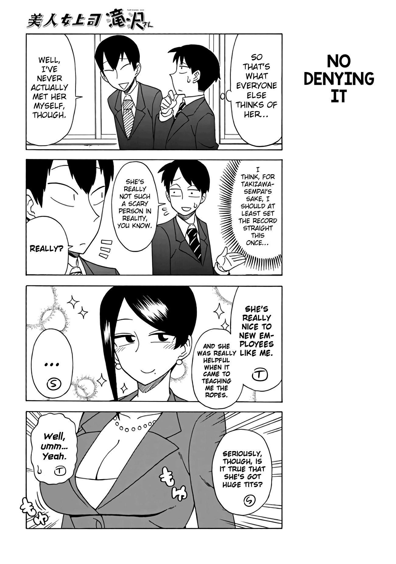 Bijin Onna Joushi Takizawa-San Chapter 9 - Page 4 in English