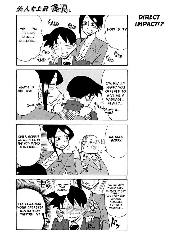 Bijin Onna Joushi Takizawa-San Chapter 90 - Page 3 in English