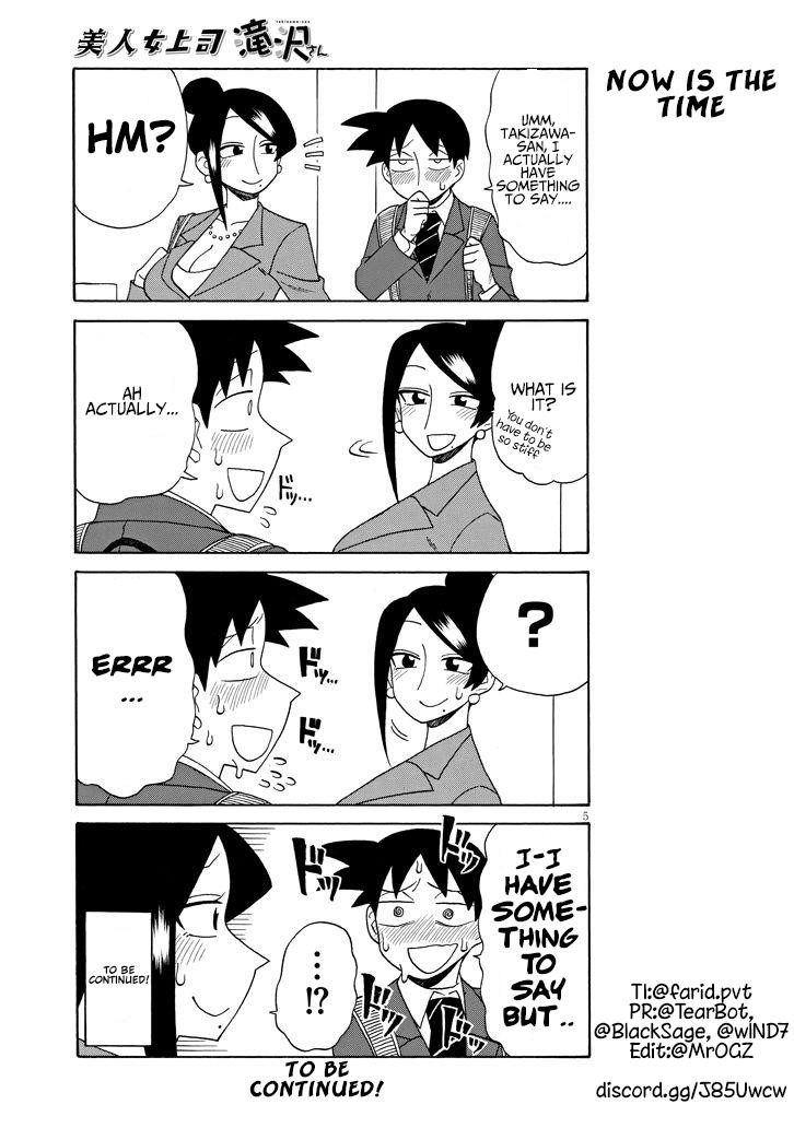 Bijin Onna Joushi Takizawa-San Chapter 94 - Page 5 in English