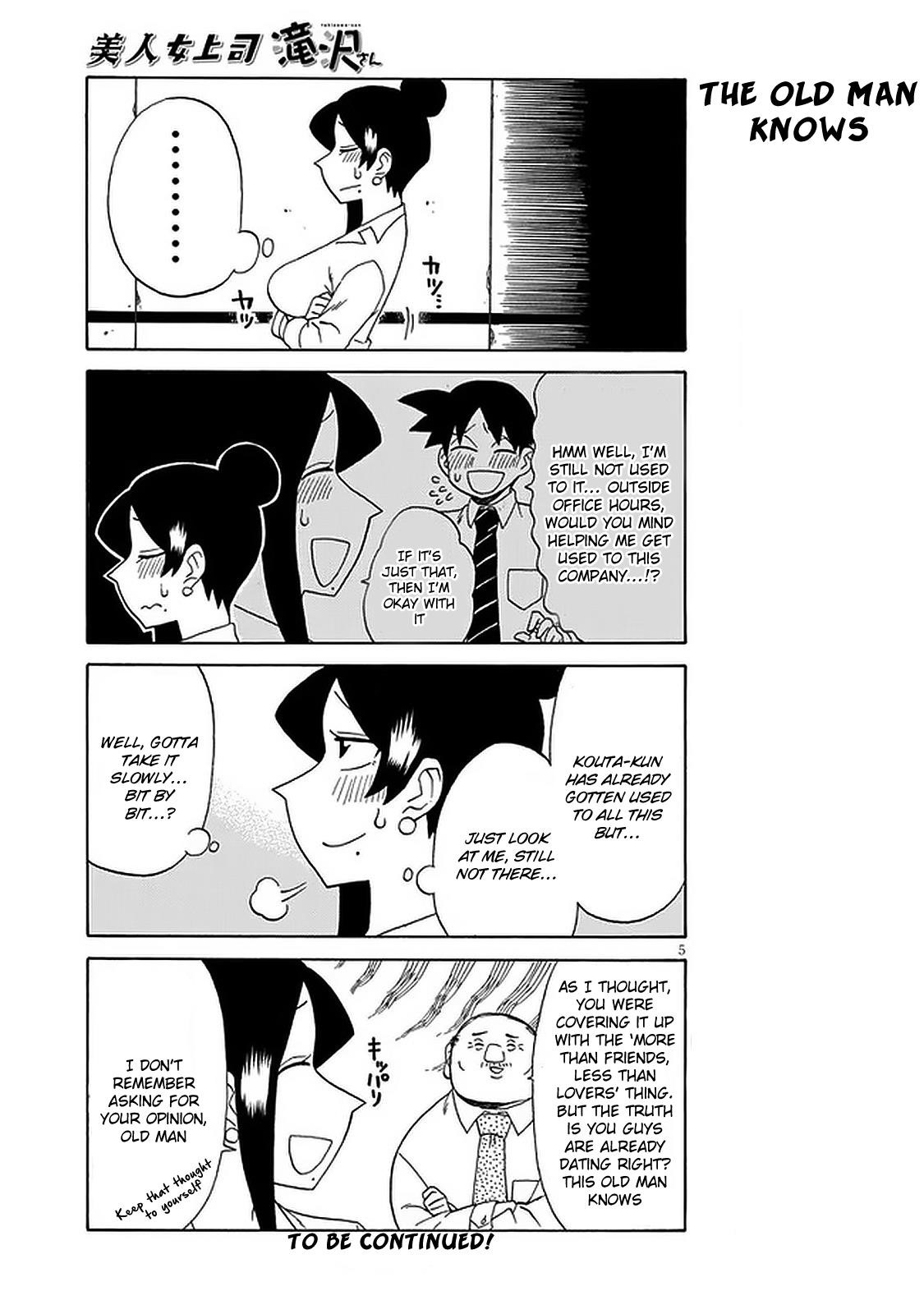 Bijin Onna Joushi Takizawa-San Chapter 98 - Page 5 in English