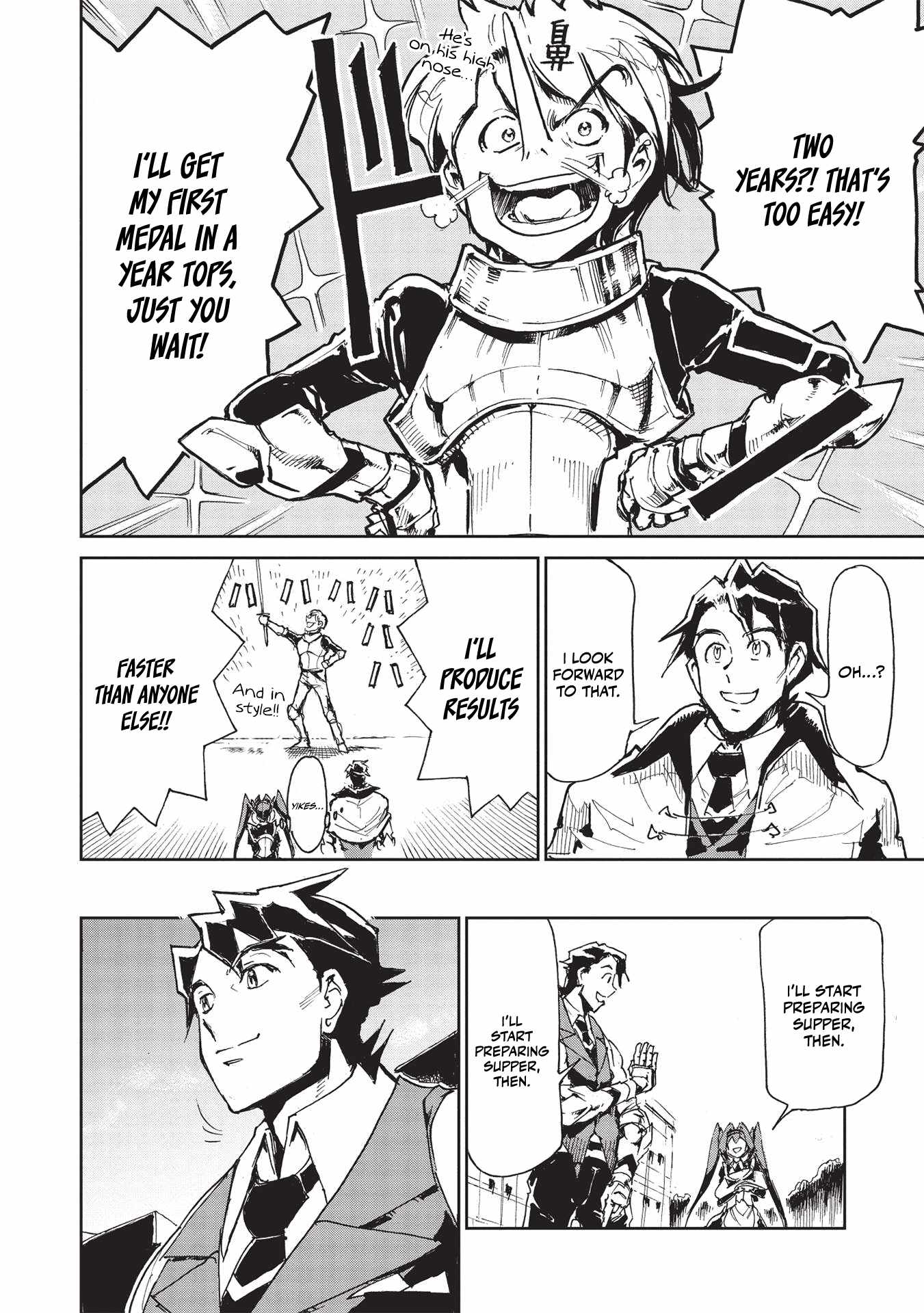The Strongest Heroes, Now in Their 40’s, Once Again Become Warriors on the Battlefield Chapter 1.1 - Page 17 in English